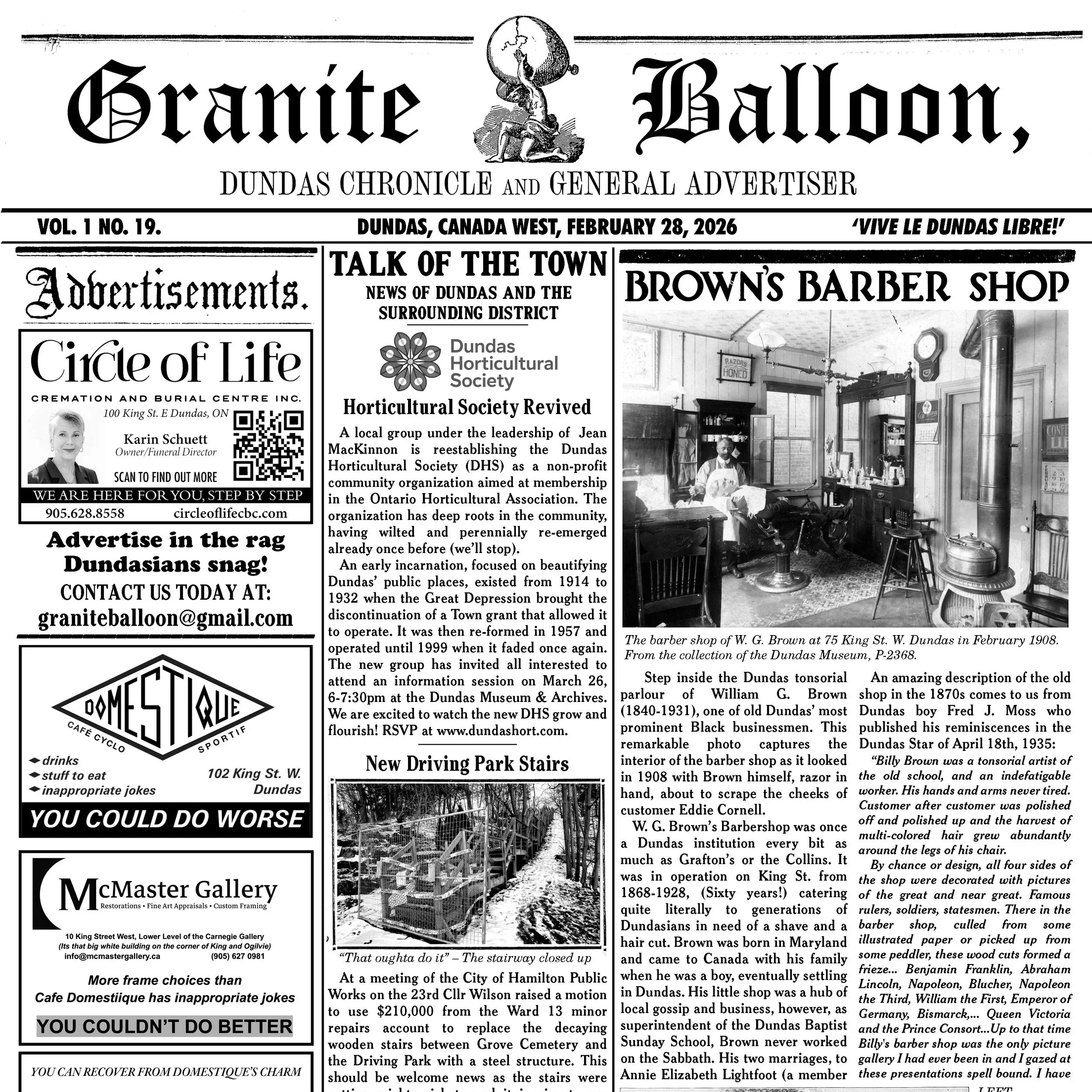 Vol 1. No 19. February 28, 2026