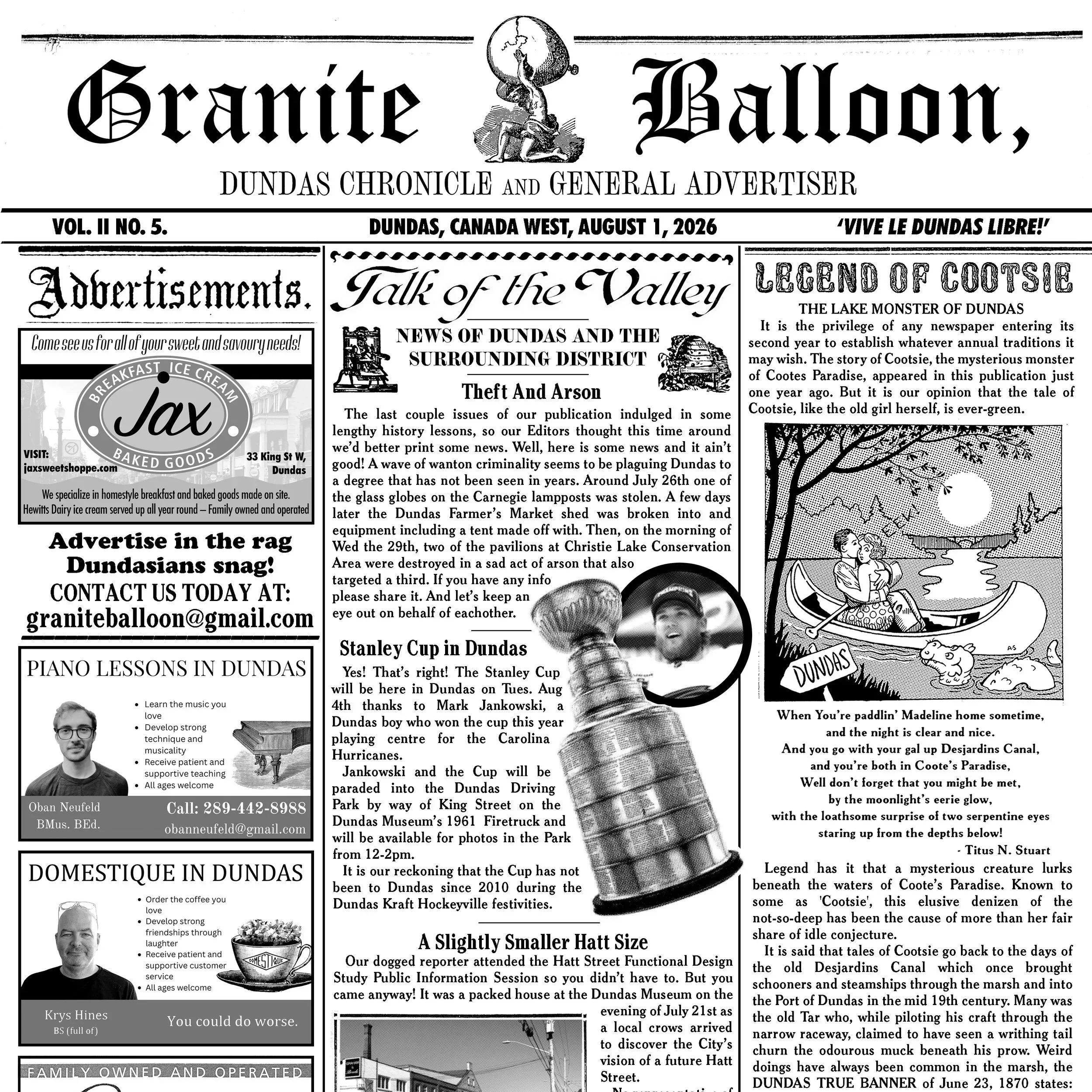 Vol 2. No 5. August 1, 2026