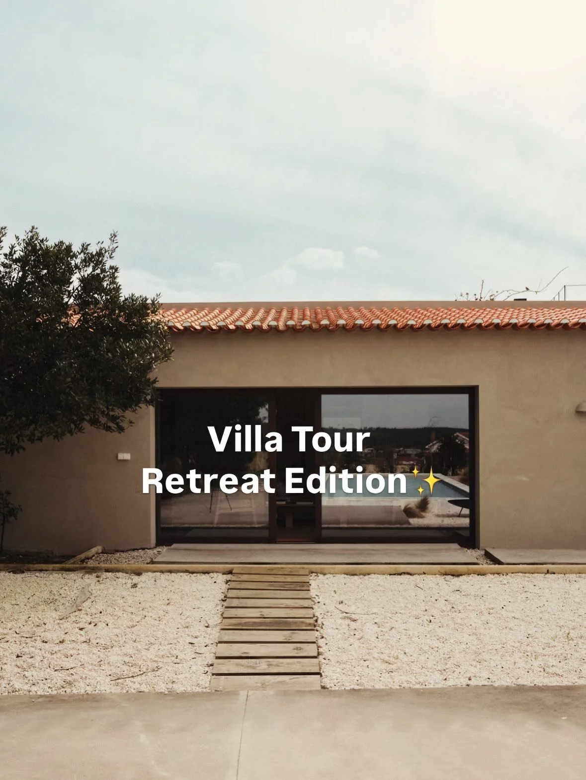 Villa Tour ✨🫒 

The perfect spot for new adventures, pampering &amp; making new friends 🥰

Portugal 5-9th 2026, just one large room left &amp; 2 solo spots left 😘