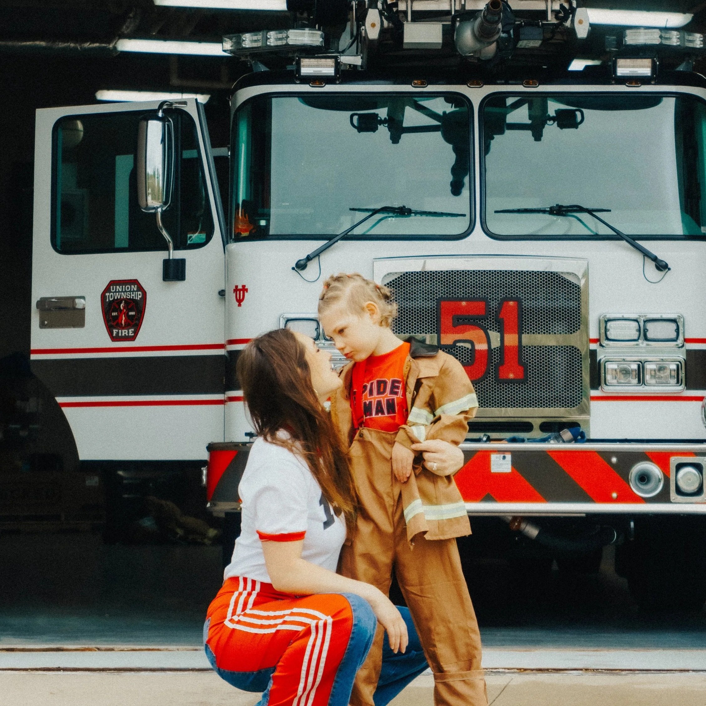 Union Township Fire Station supports Elijah's 8 year old birthday wish. Rare disease mom.