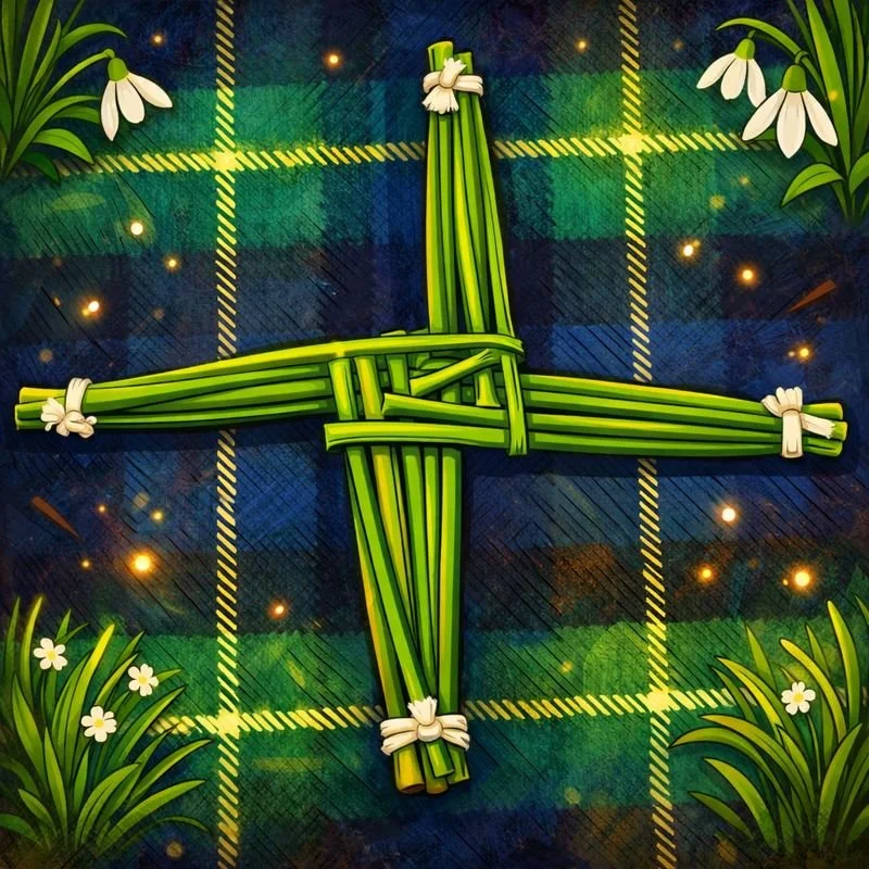 Imbolc Celebration: Brigid’s Crosses & Seasonal Tea