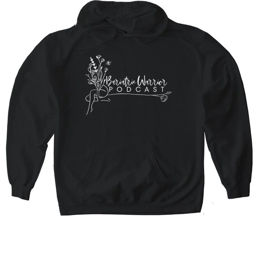 Bariatric Warrior Black Unisex Pullover Hoodie
