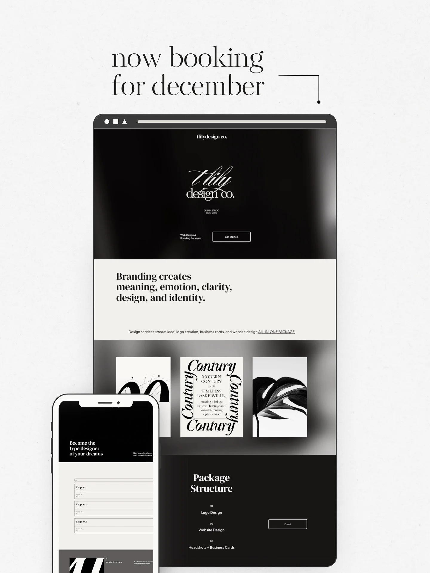 my web designing services are all inclusive - a new logo, website layout, headshots + business cards all for affordable prices!