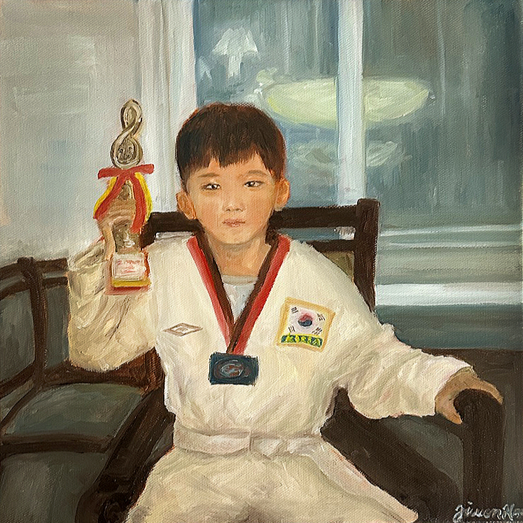 Geo, 2026 oil on canvas