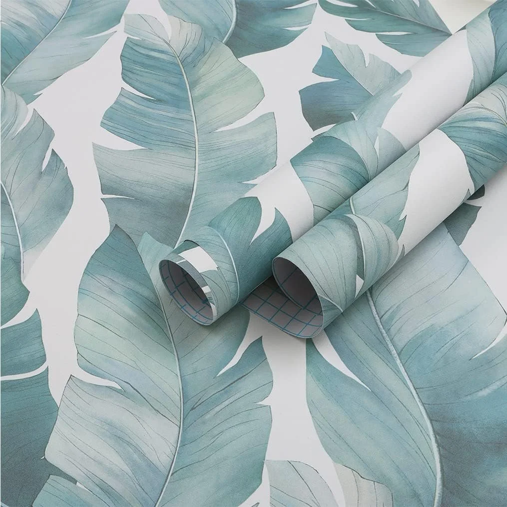 Tropical Leaf Peel and Stick Wallpaper