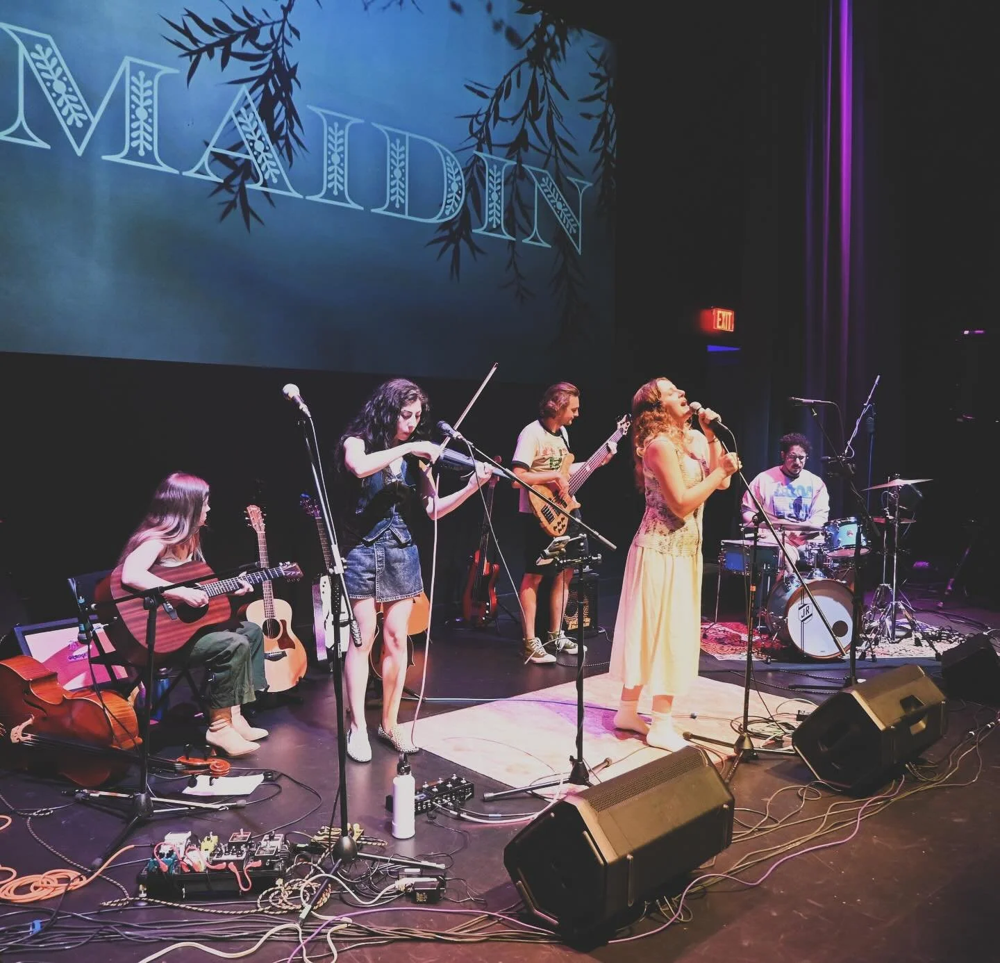 A huge thank you to @arthouseproductions for such an incredible show at Jersey City Unplugged. Thank you to everyone who came out, it must&rsquo;ve been our most beautiful audience yet. @thelatestnoise did it again!!! 🤌🏼