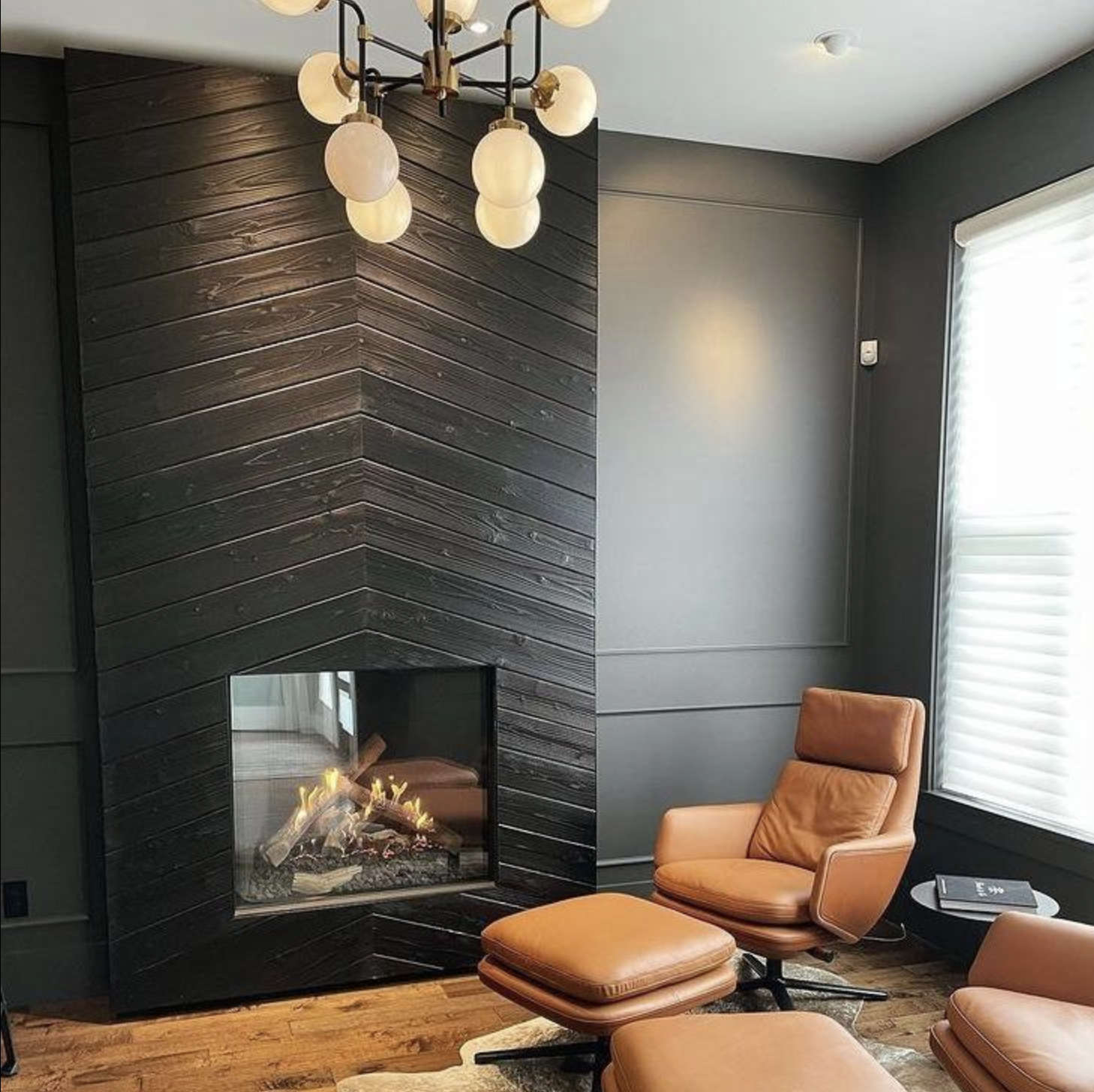 Shou sugi ban interior wall nashville tennessee