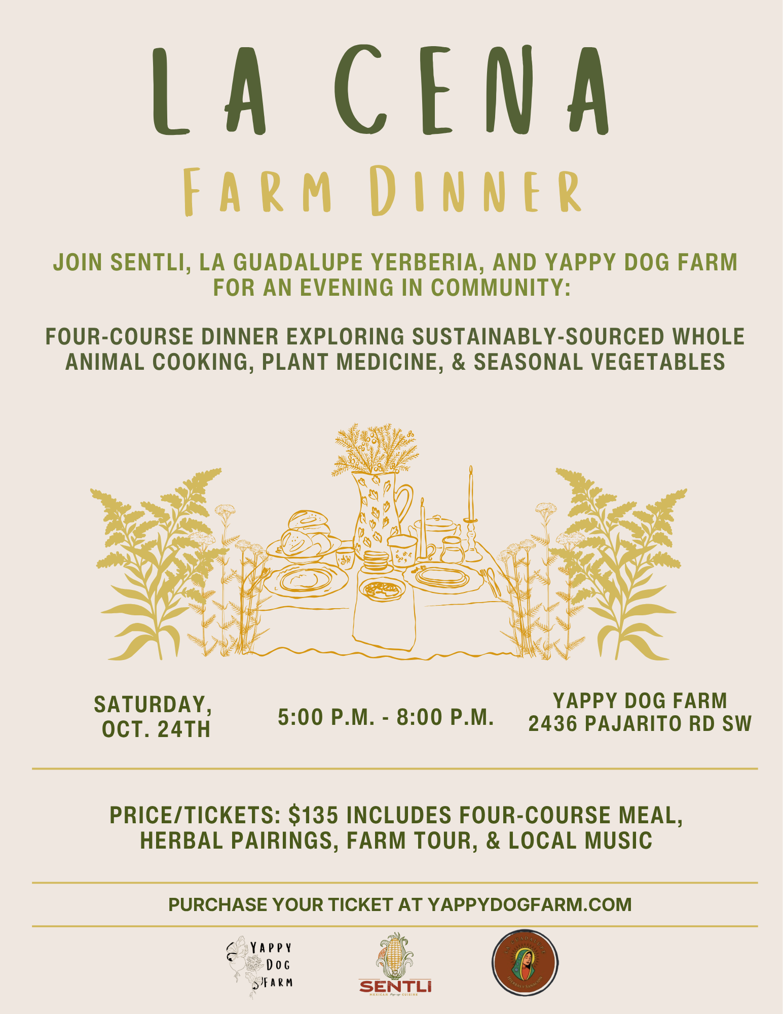 La Cena: Farm Dinner