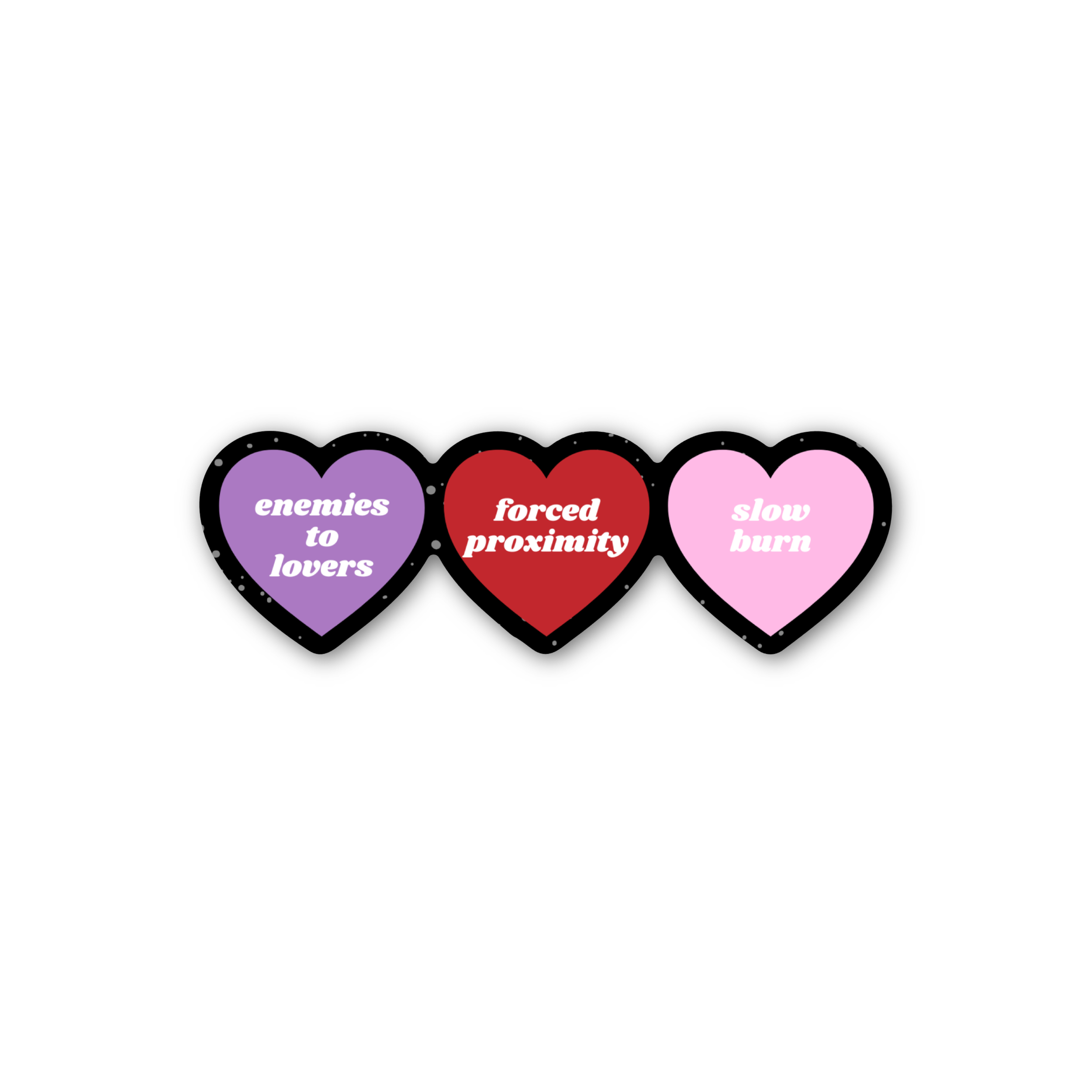 Trope Hearts sticker