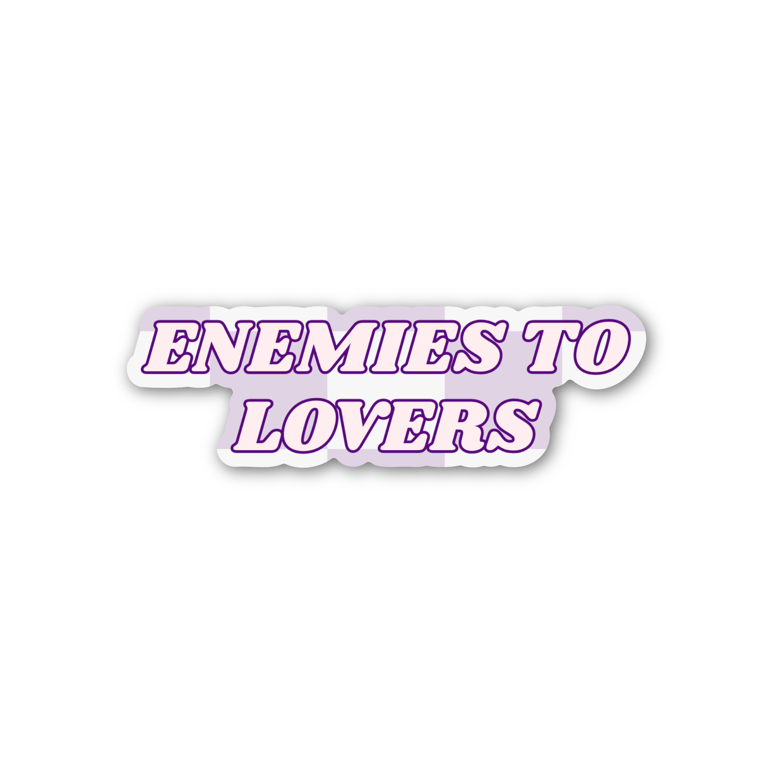 Enemies to lovers sticker