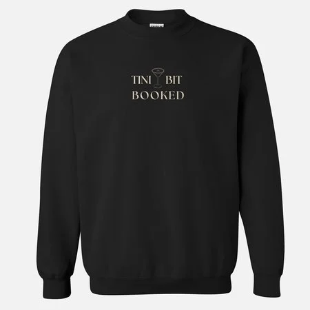 Tini Bit Booked Crewneck