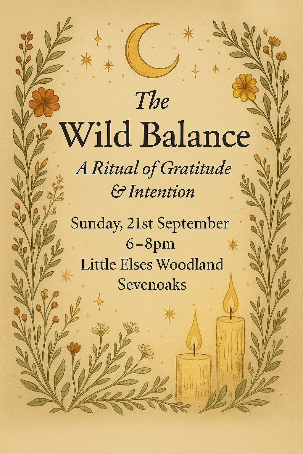 The wild balance