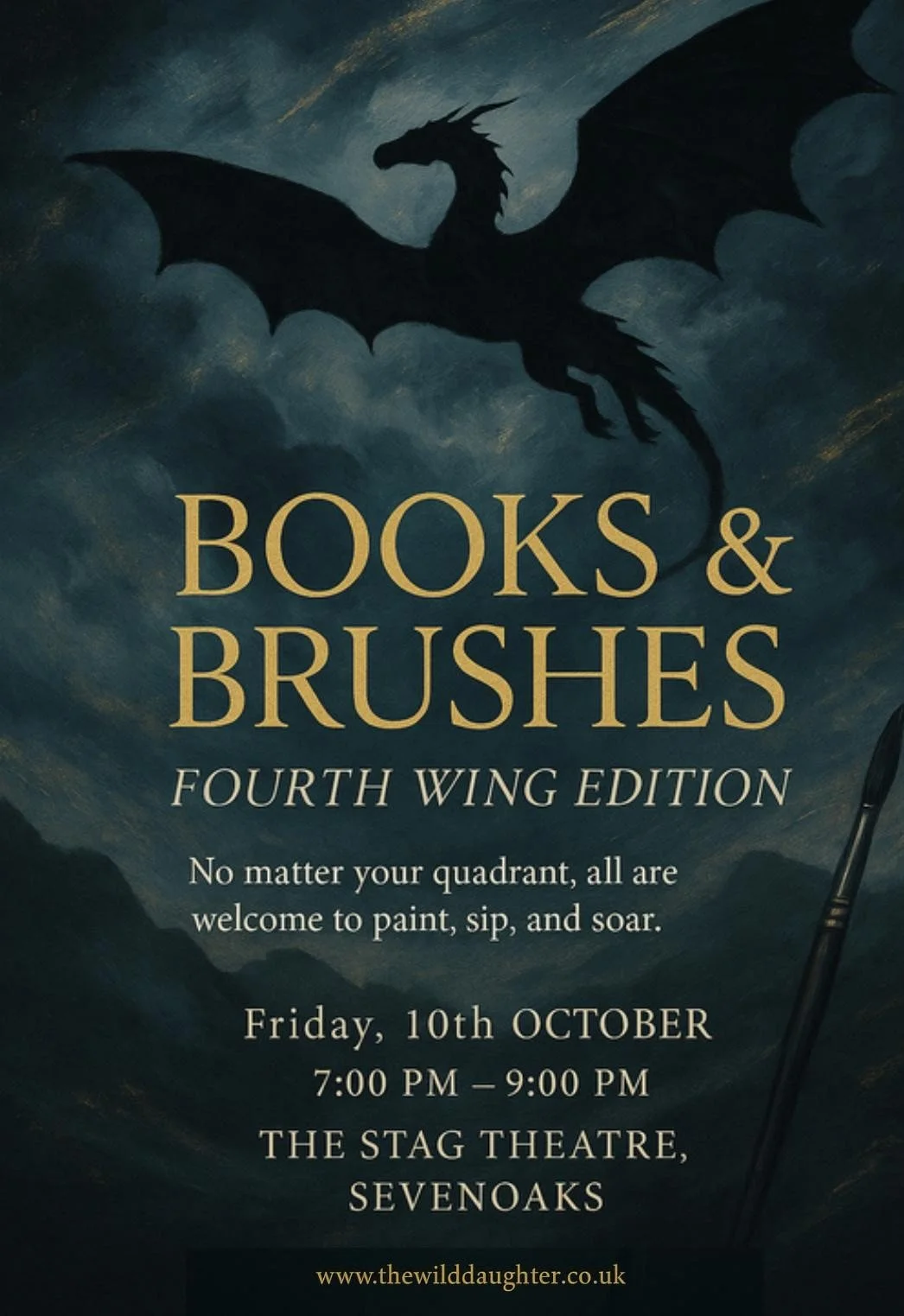 Books and Brushes - Forth wing edition