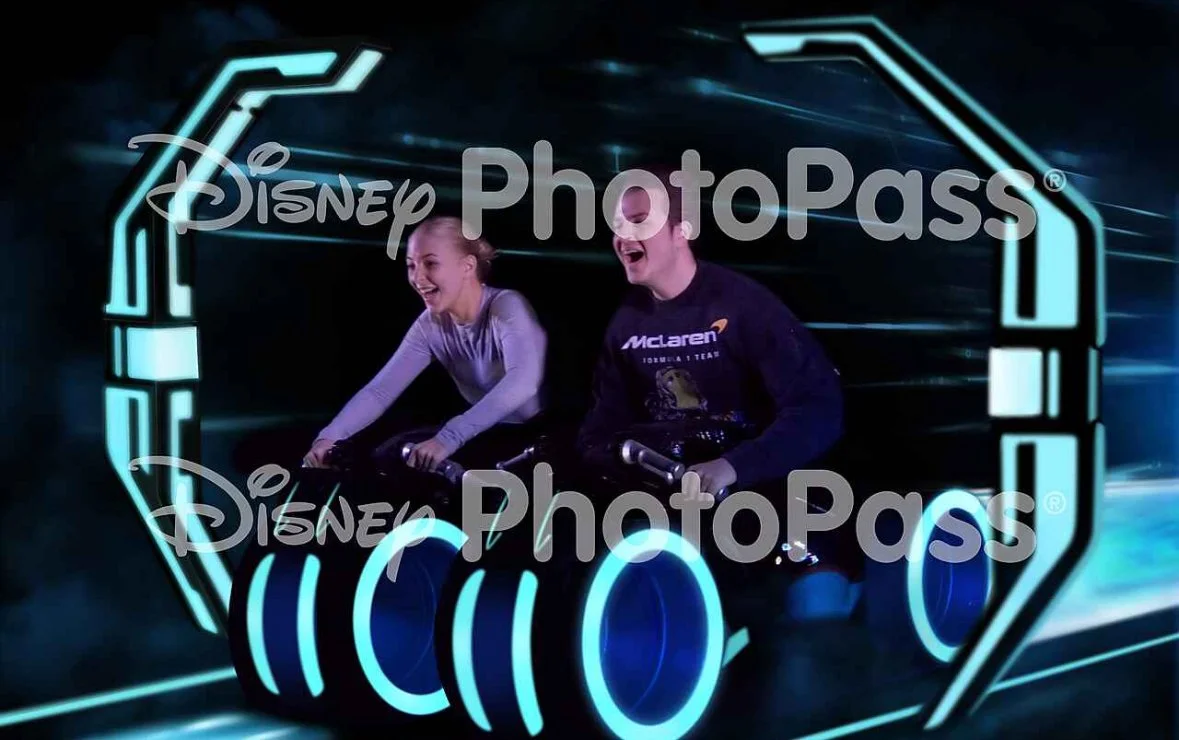 Laura screaming her face off at Disney
