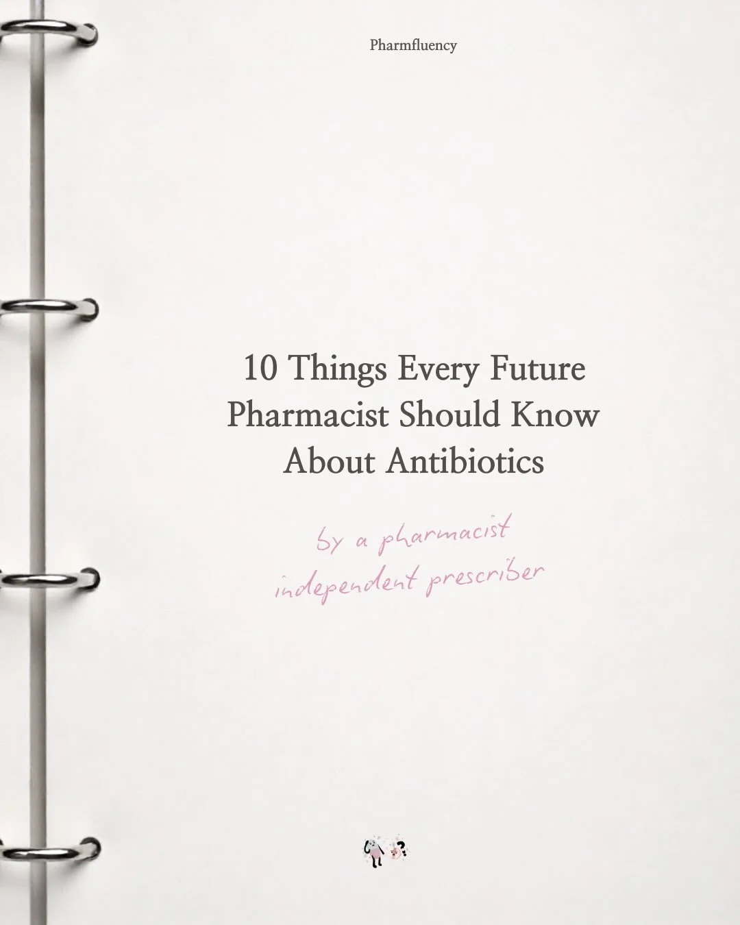 Antibiotics aren&rsquo;t just &ldquo;infection drugs.&rdquo;

They&rsquo;re stewardship, pharmacology, resistance, interactions, toxicology, and clinical judgement in one prescription.

If you&rsquo;re a future pharmacist, mastering antibiotics isn&r