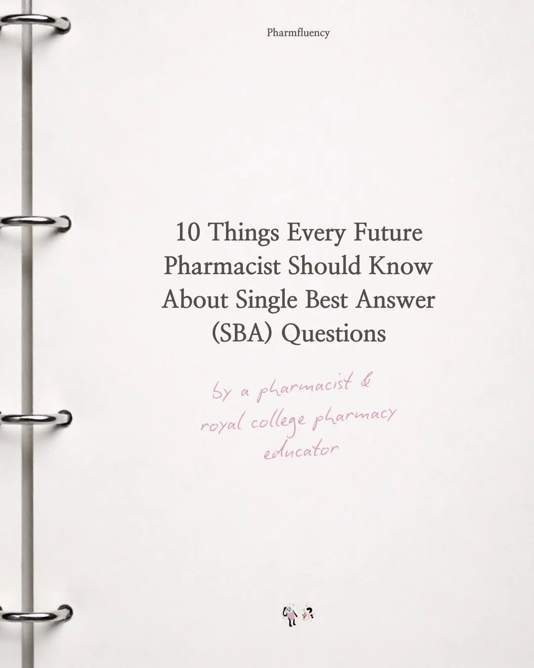 As a @royalcollege_pharmacy educator, I&rsquo;ve been writing exam-style SBA questions &amp; I&rsquo;ve realised something:

Students don&rsquo;t struggle because they don&rsquo;t revise

They struggle because they don&rsquo;t understand
how SBA ques