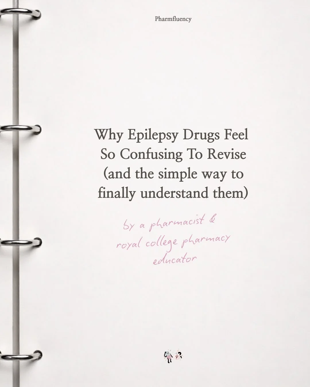 &ldquo;nothing is scarier than epilepsy drugs&rdquo; I saw a student comment this earlier today on @pharmazeezee&rsquo;s story &amp; honestly&hellip;

I used to feel exactly like this.

It felt like no matter how much I revised,
it just wouldn&rsquo;