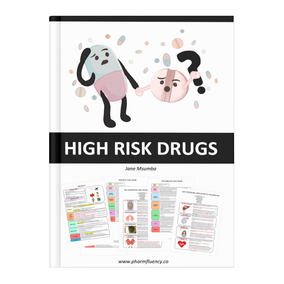 High Risk Drugs Study Guide