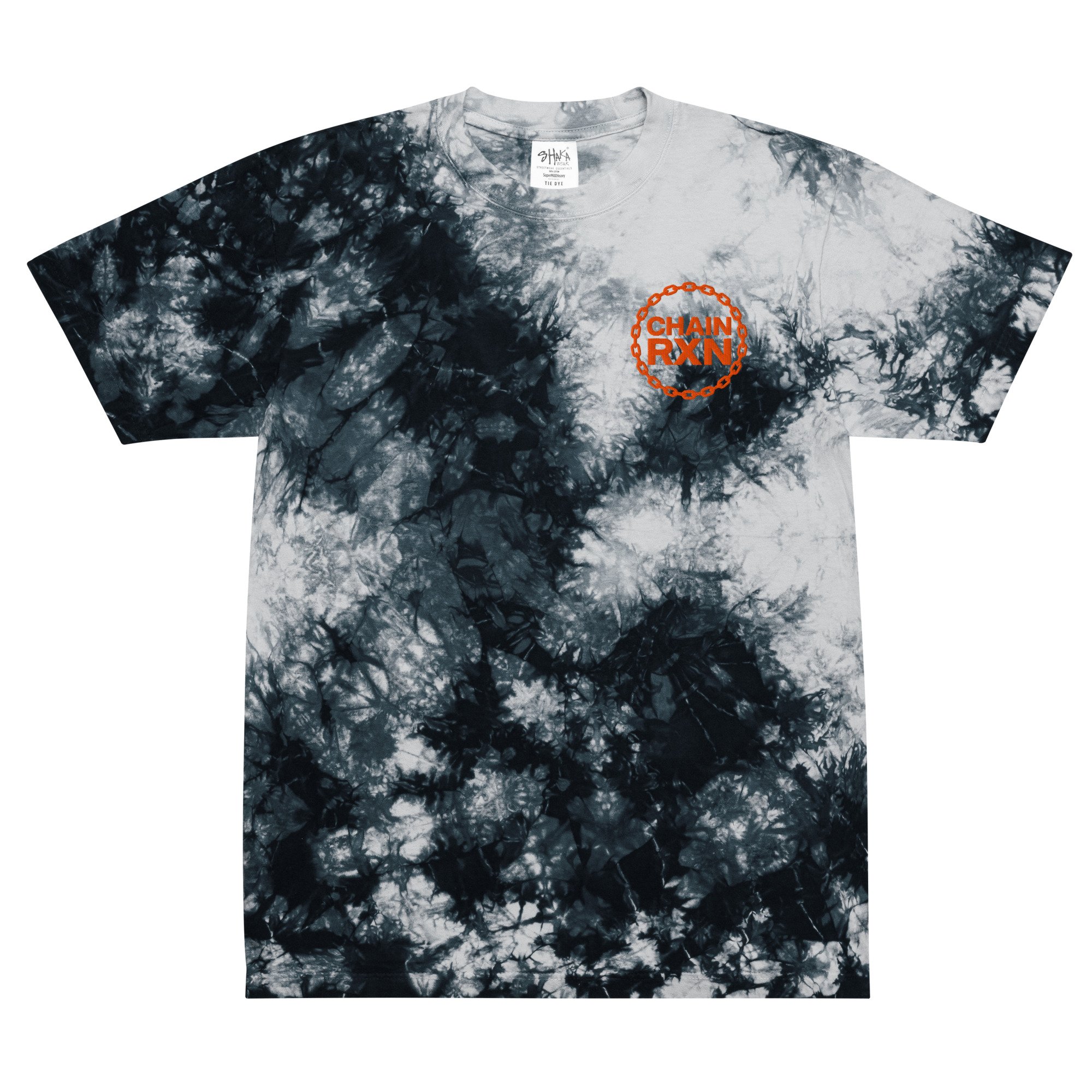 CHAIN RXN Oversize Tee - TIE-DYE