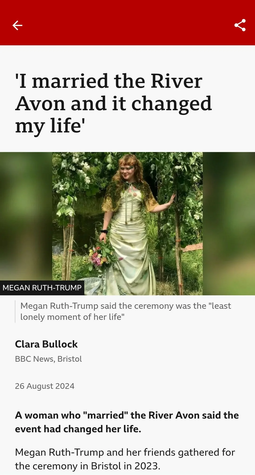 BBC Article