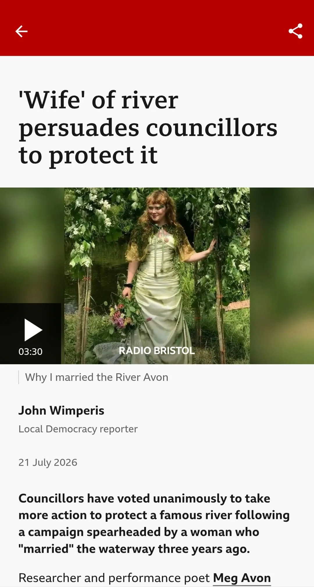 BBC article 2026