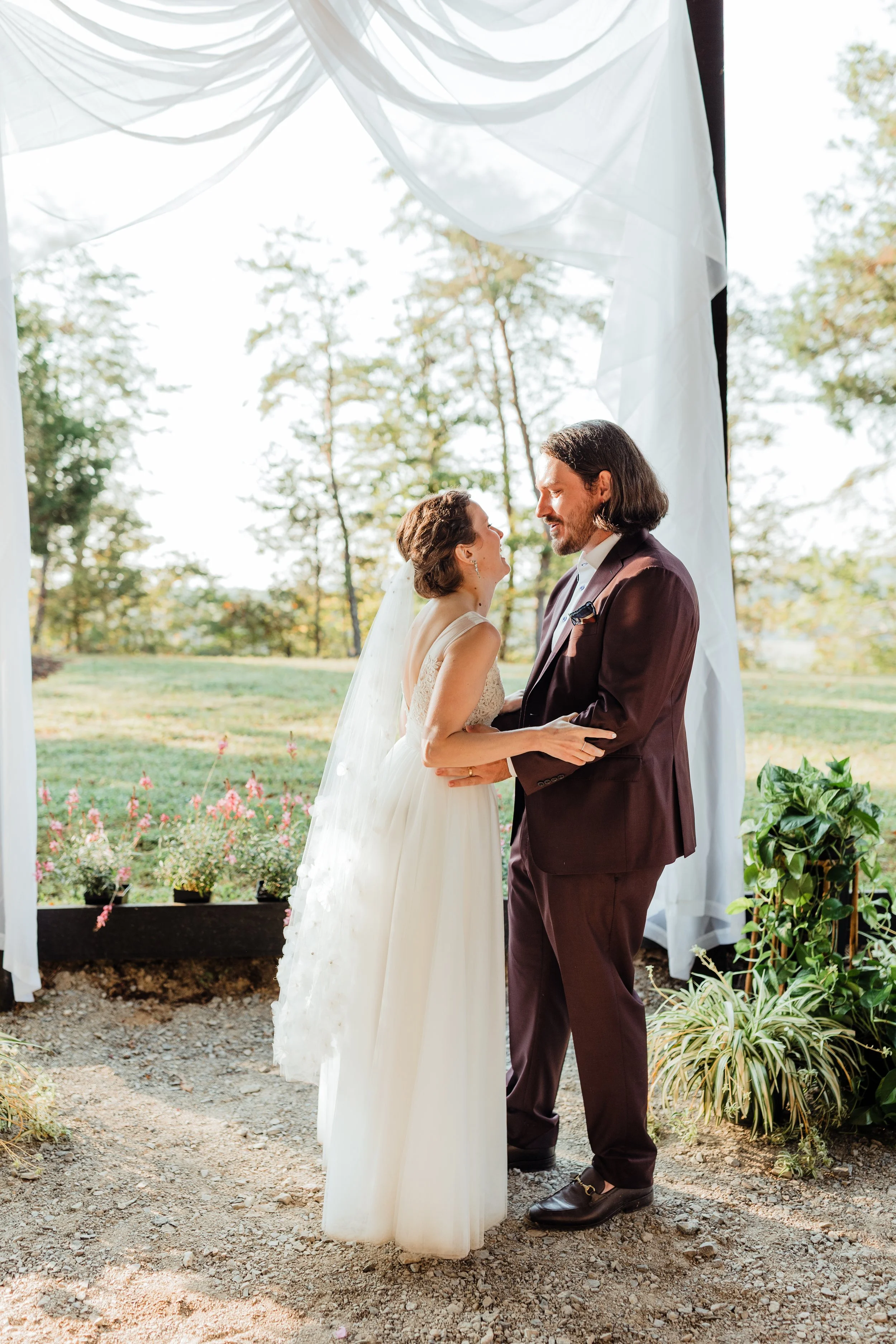 Boho wedding decor