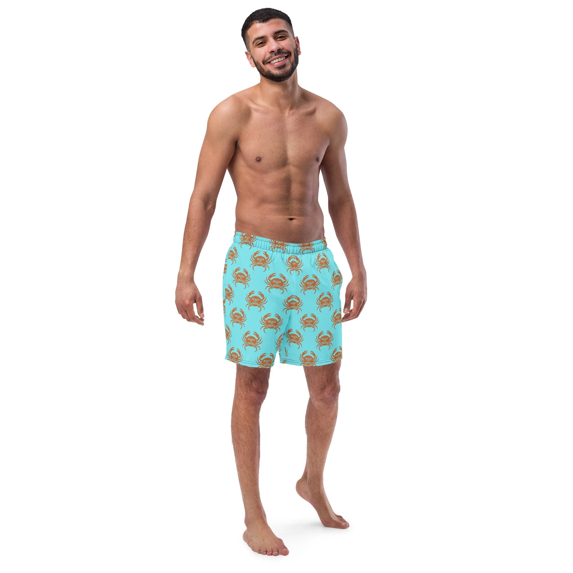 Blue Crab Swim Trunks