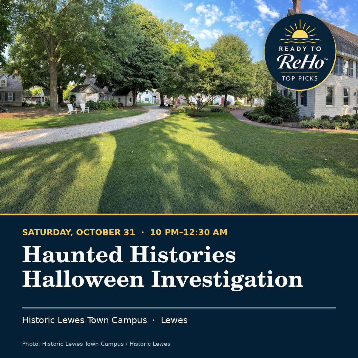 Haunted Histories  Halloween Investigation 