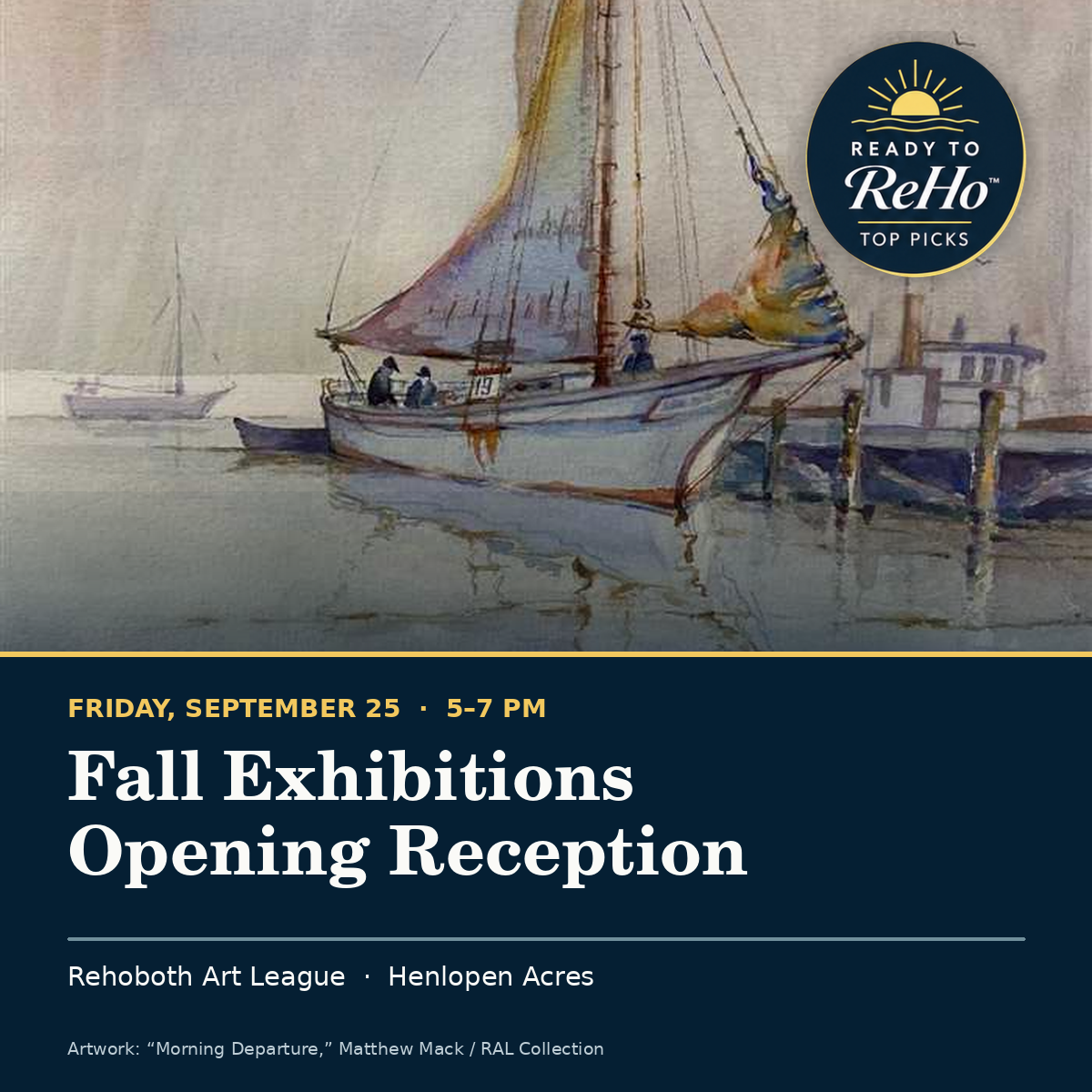 Fall Exhibition Opening Reception