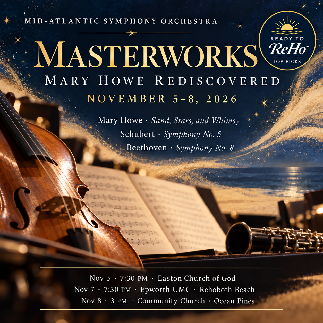 November Masterworks: Mary Howe Rediscovered