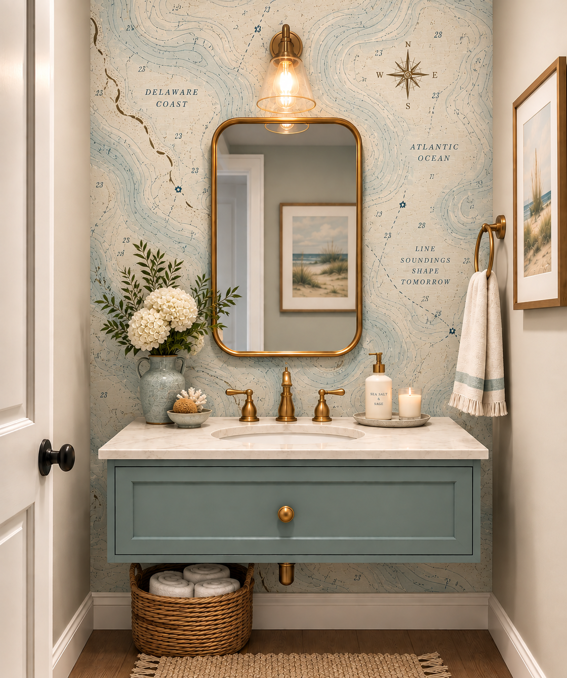 Coastal Nautical Map Powder Room.png