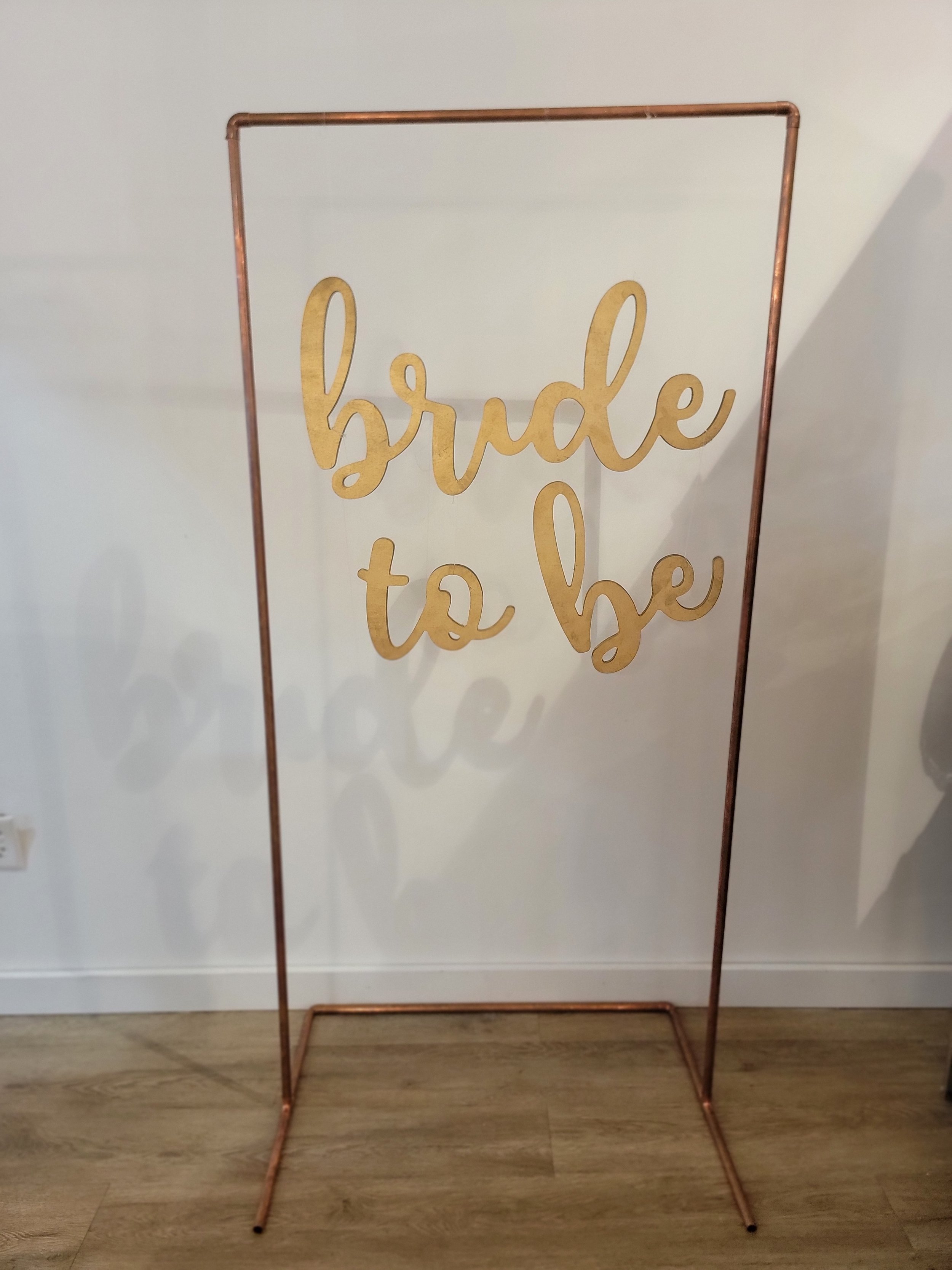 bride to be sign copper ach.jpg