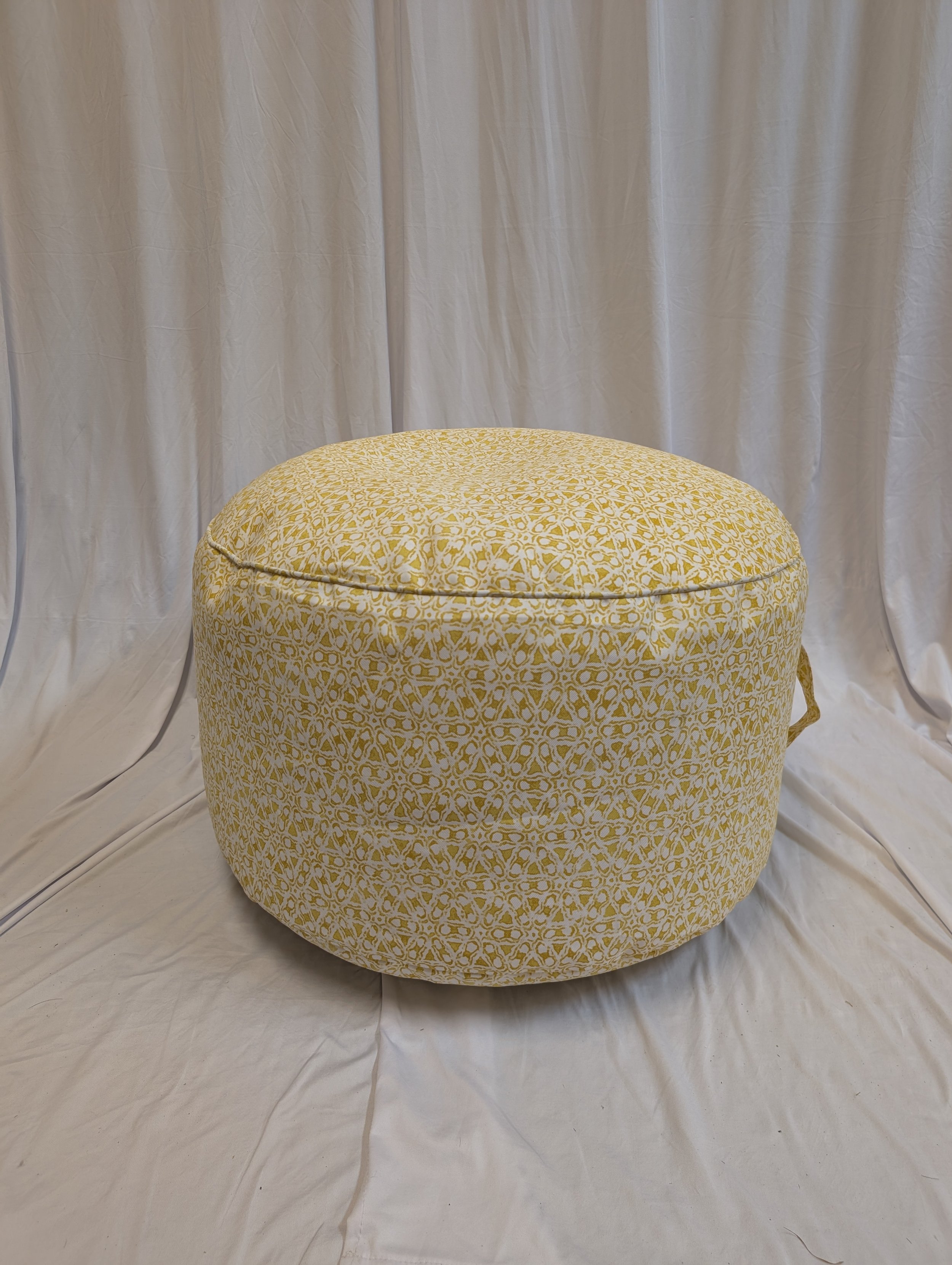 Yellow Pouf