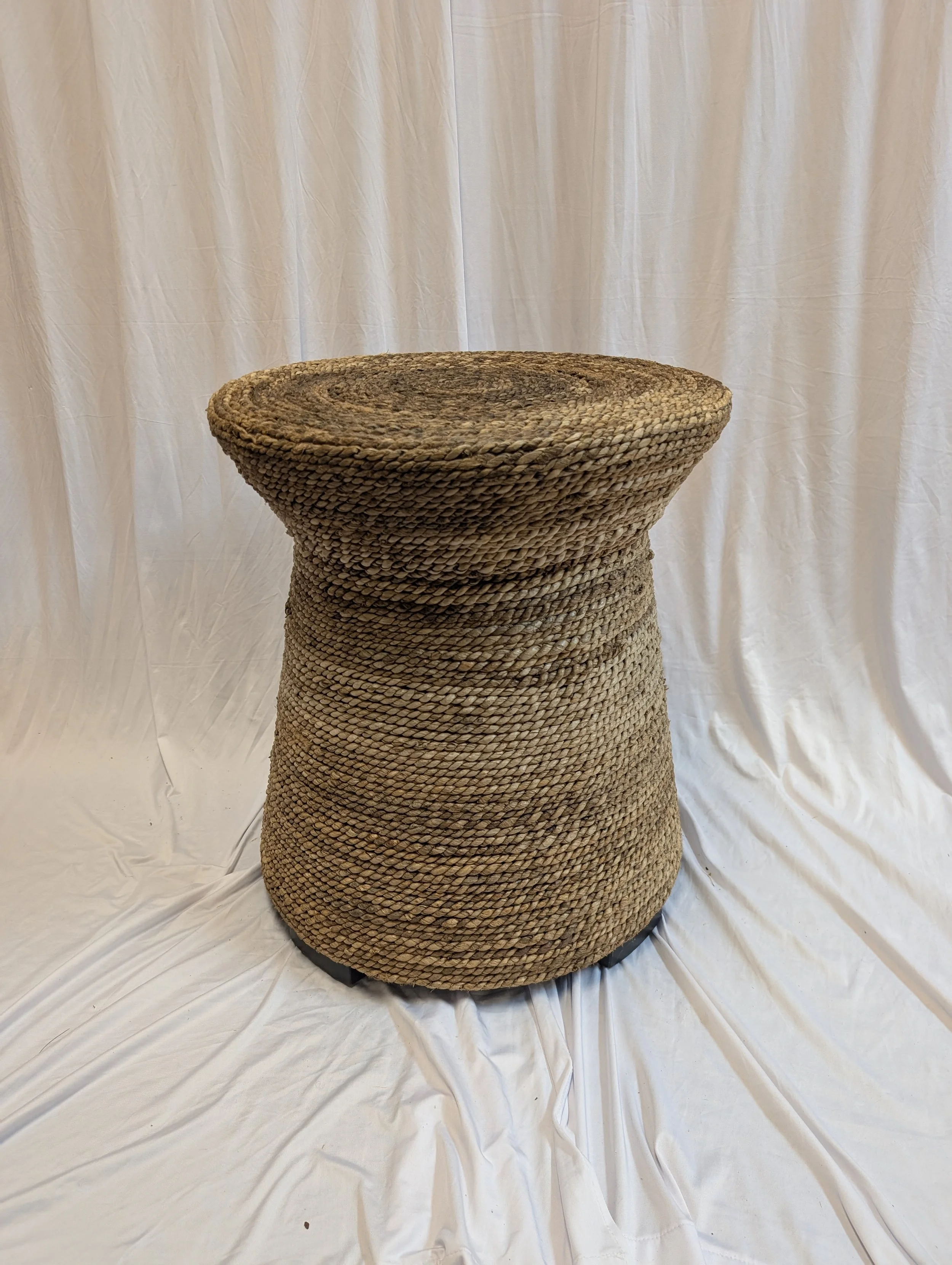 Jute Side Table