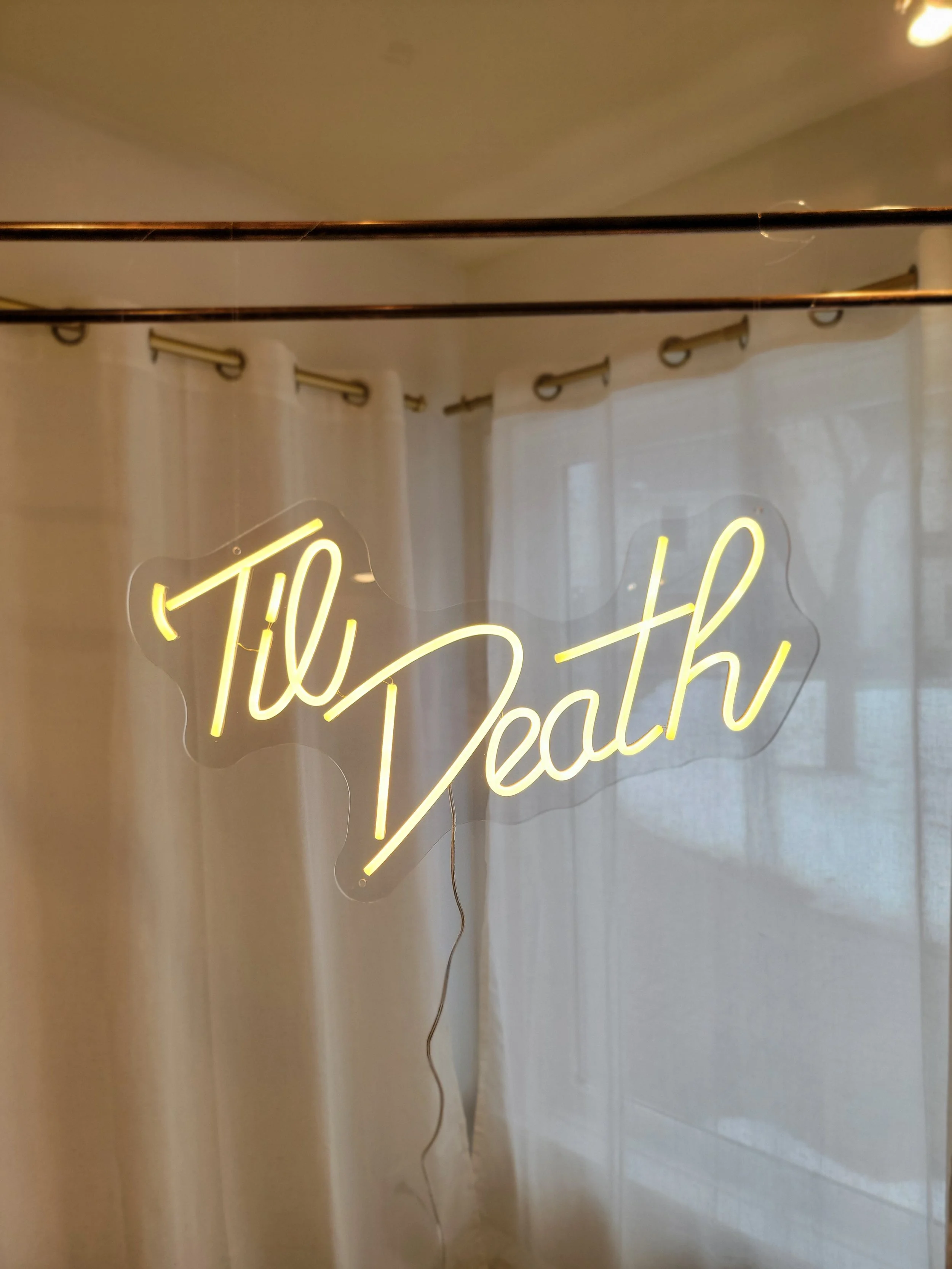 Til Death Neon Sign.jpg
