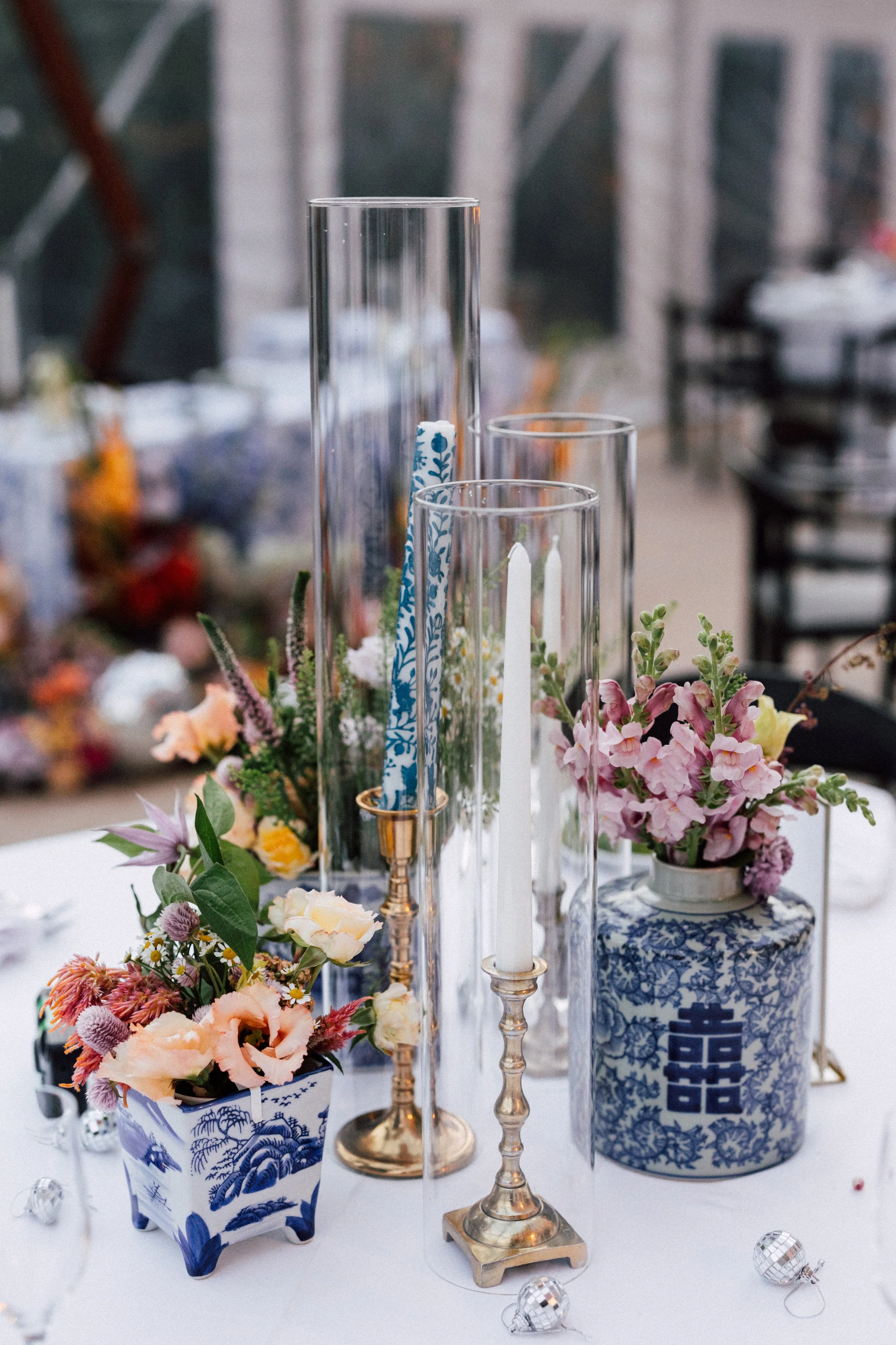 Taper Candle Hurricane Sleeves