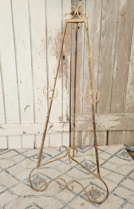 Gold Easel