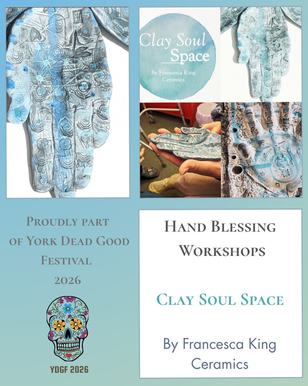 Creative Hand Blessing Workshop - Leaving a legacy