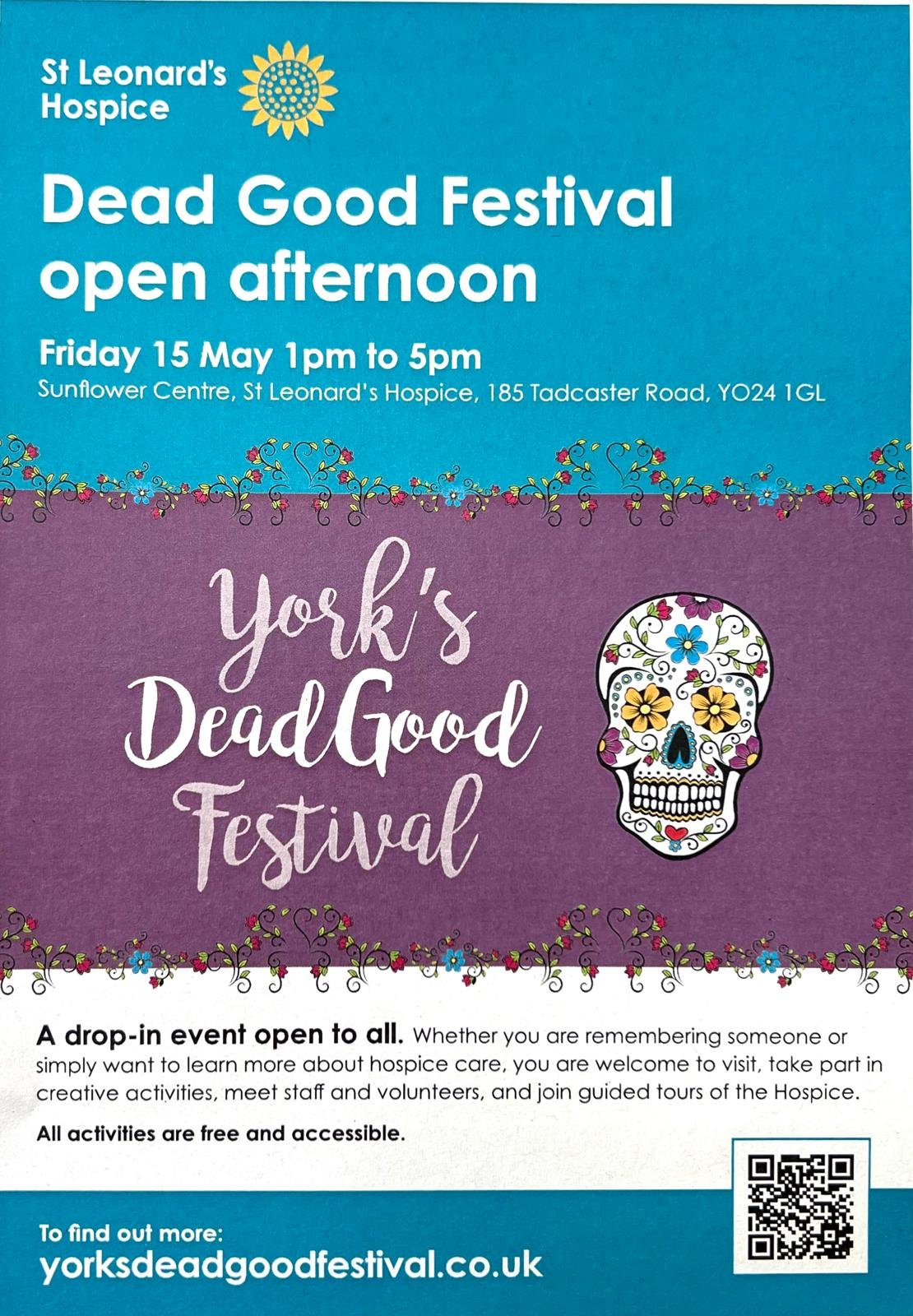 Open Afternoon at St Leonard's Hospice (YDGF 2026)