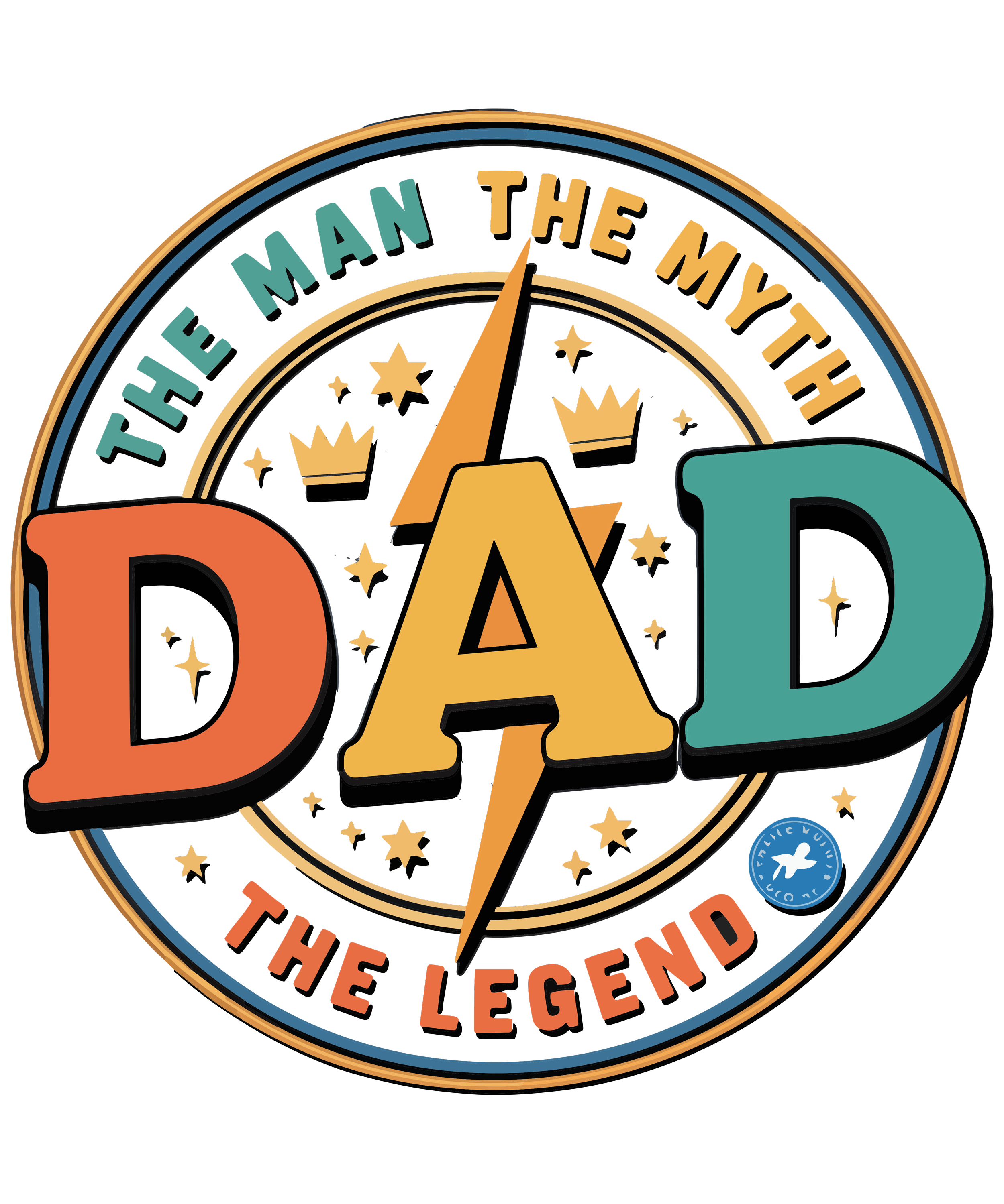 Dadfun025 - 10"x12"