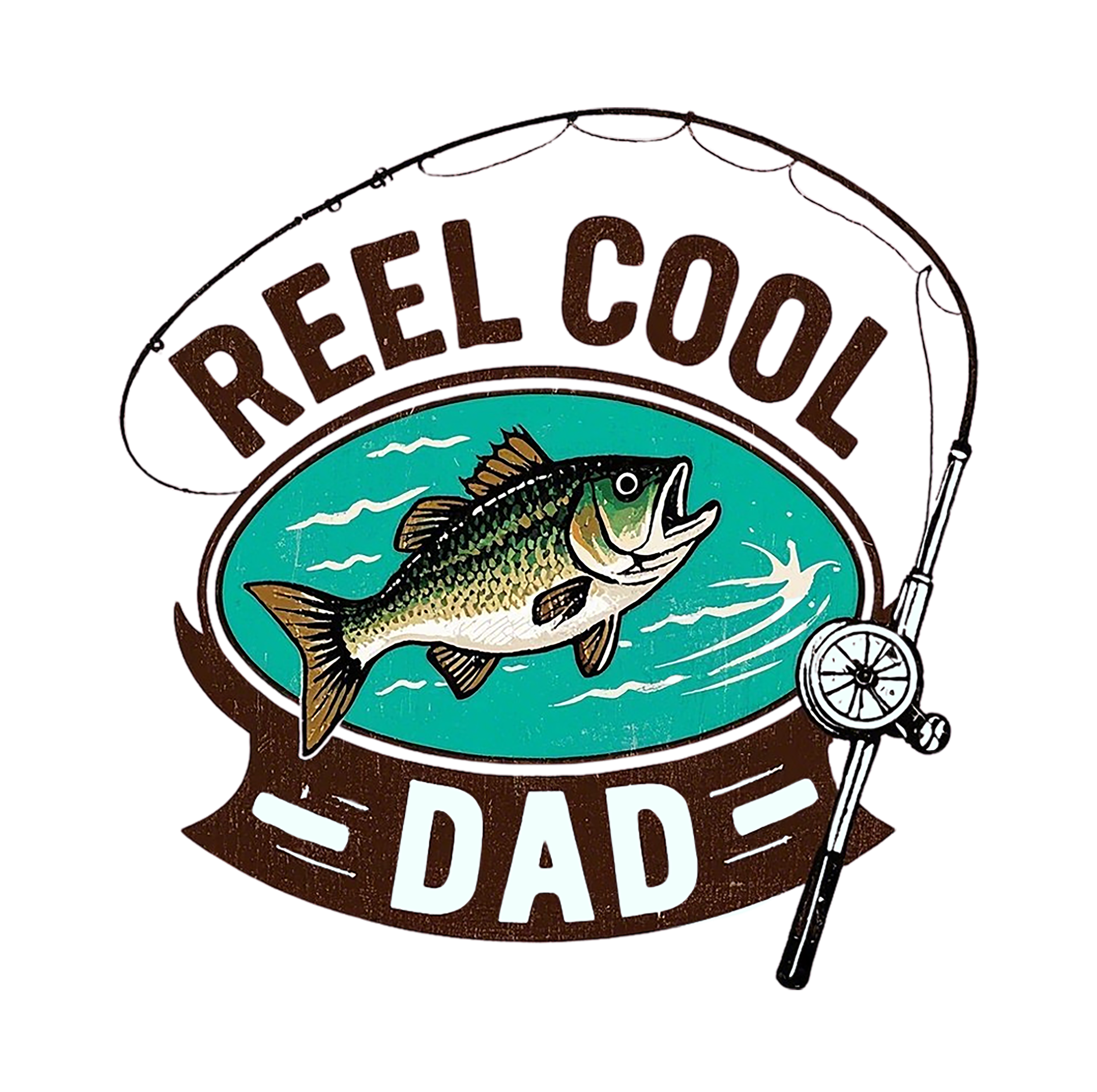 Dadfish028 - 10"x10"