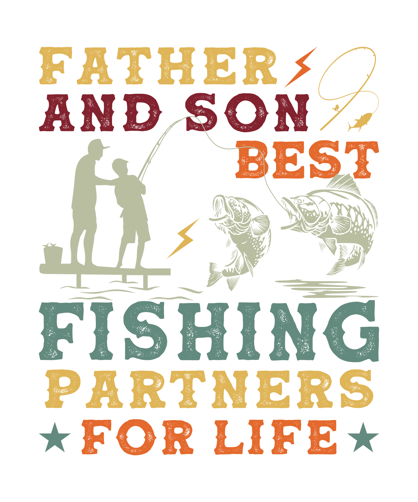 Dadfish008 - 10"x12"