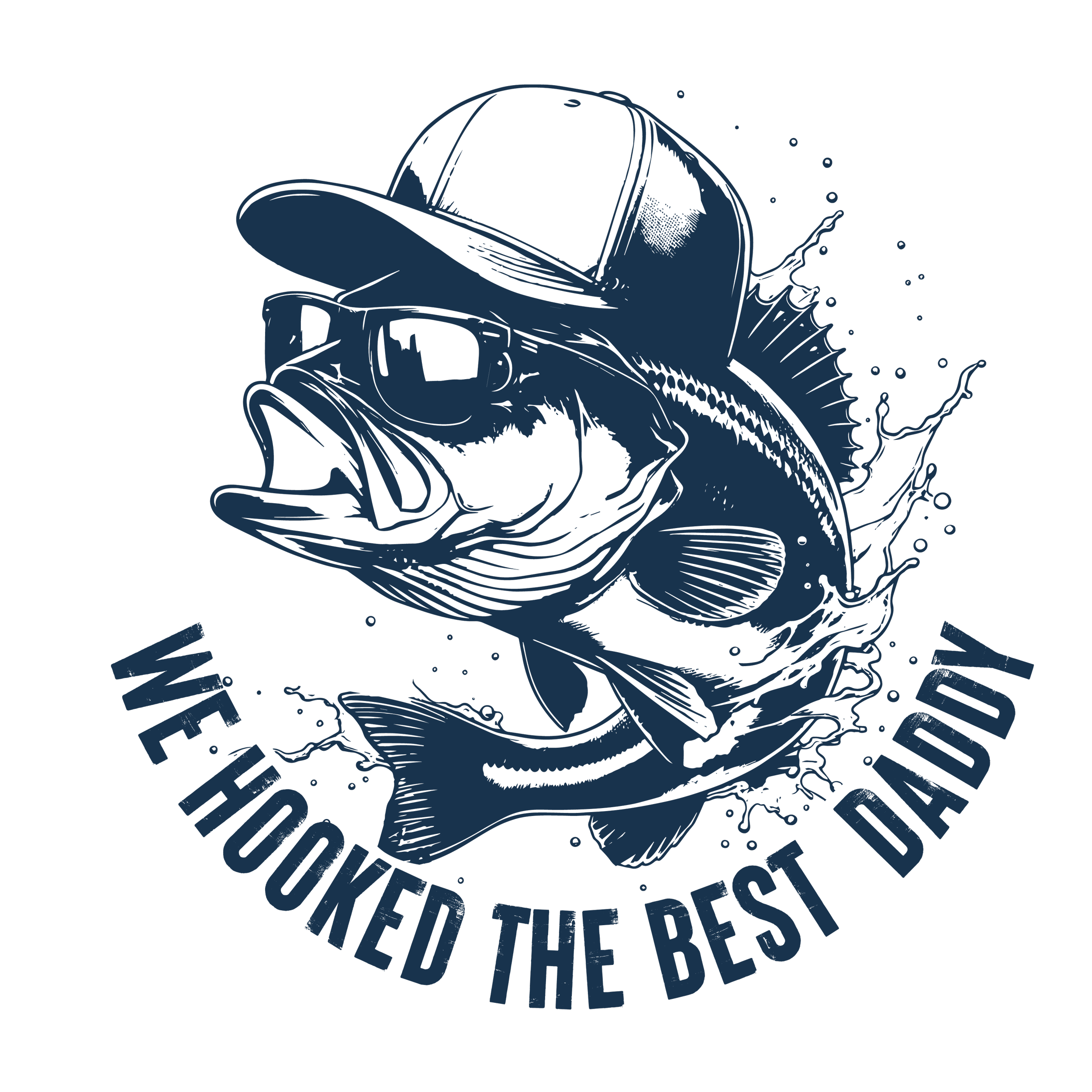 Dadfish045 - 10"x10"