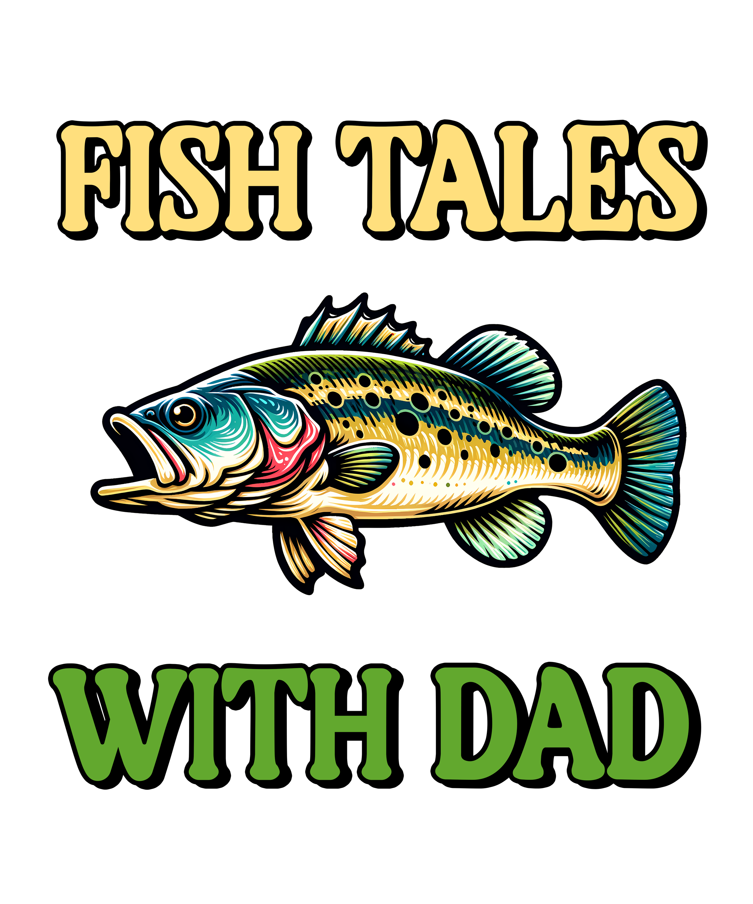 Dadfish011 - 10"x12"