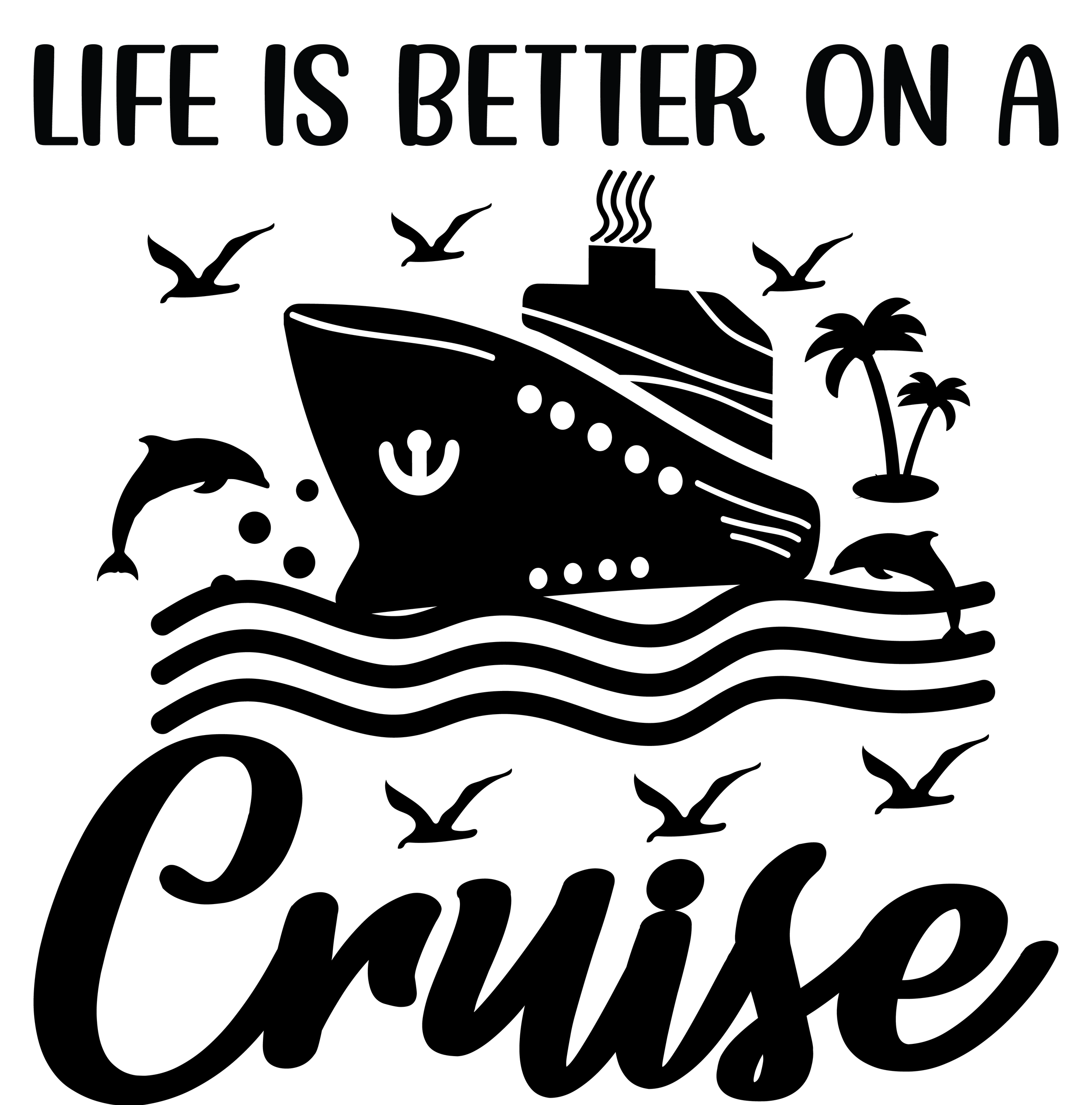Cruising112-Life is Better-10"x10"