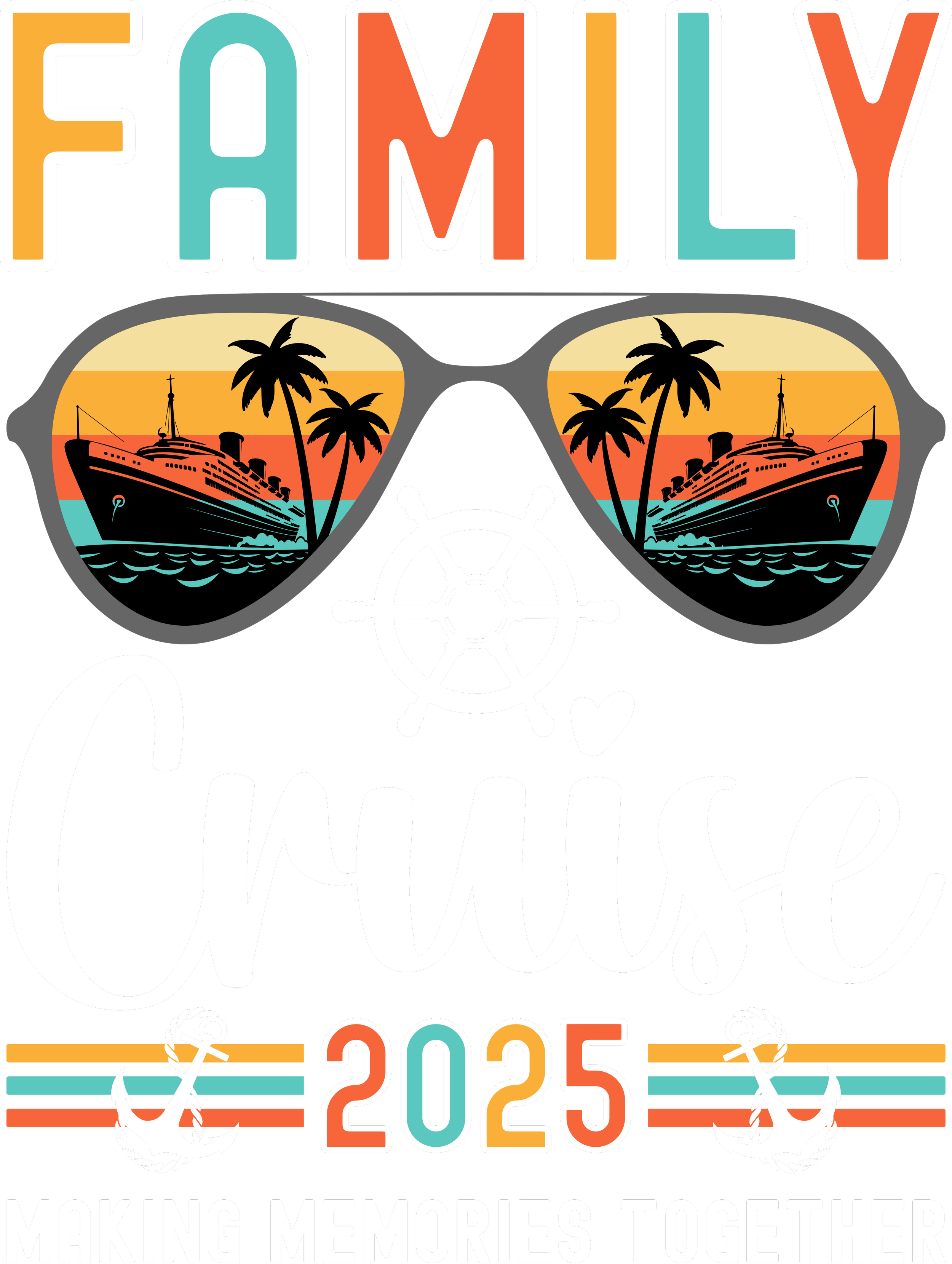 Cruising86-Family Cruise 9"x12"