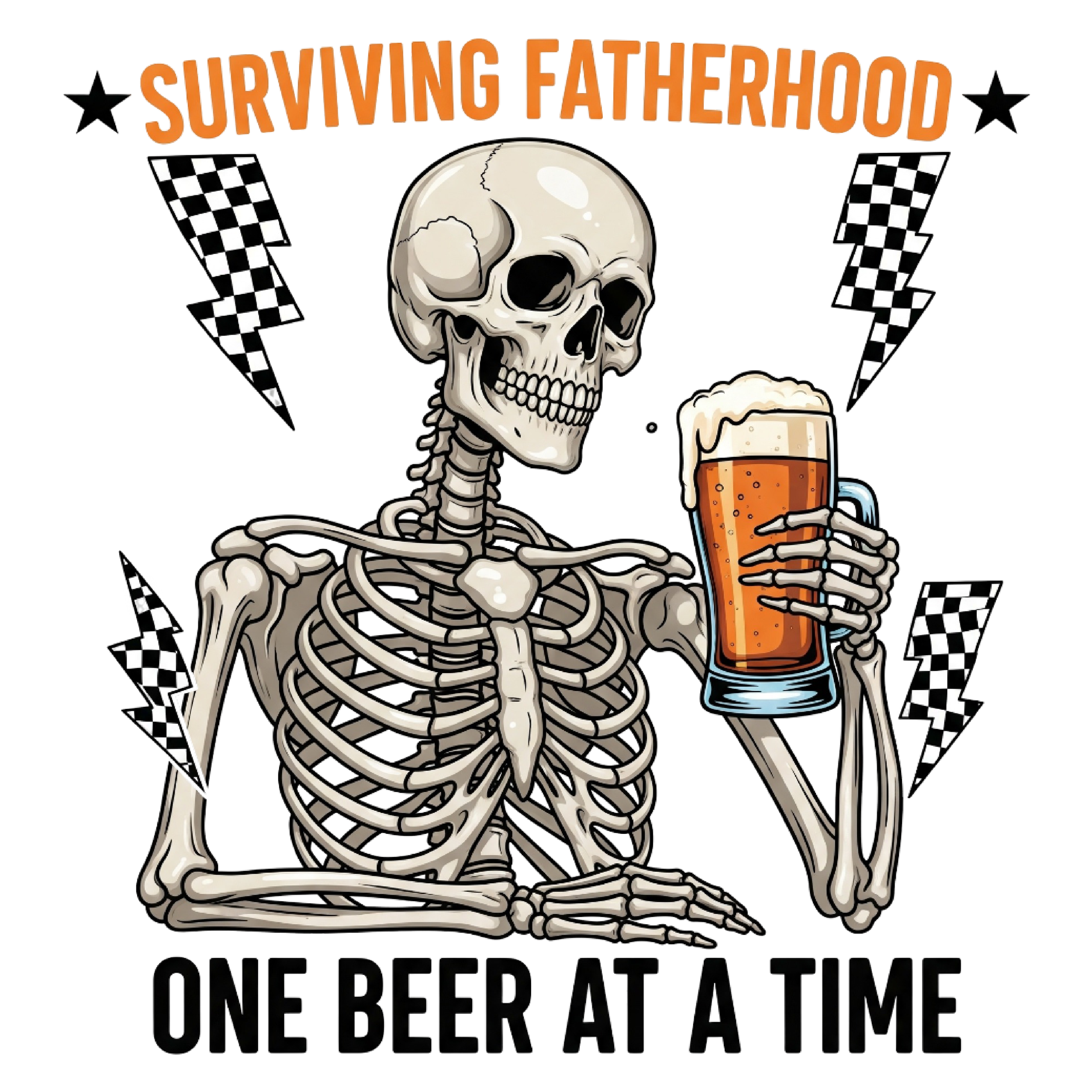 Dadfun023 - 10"x10"
