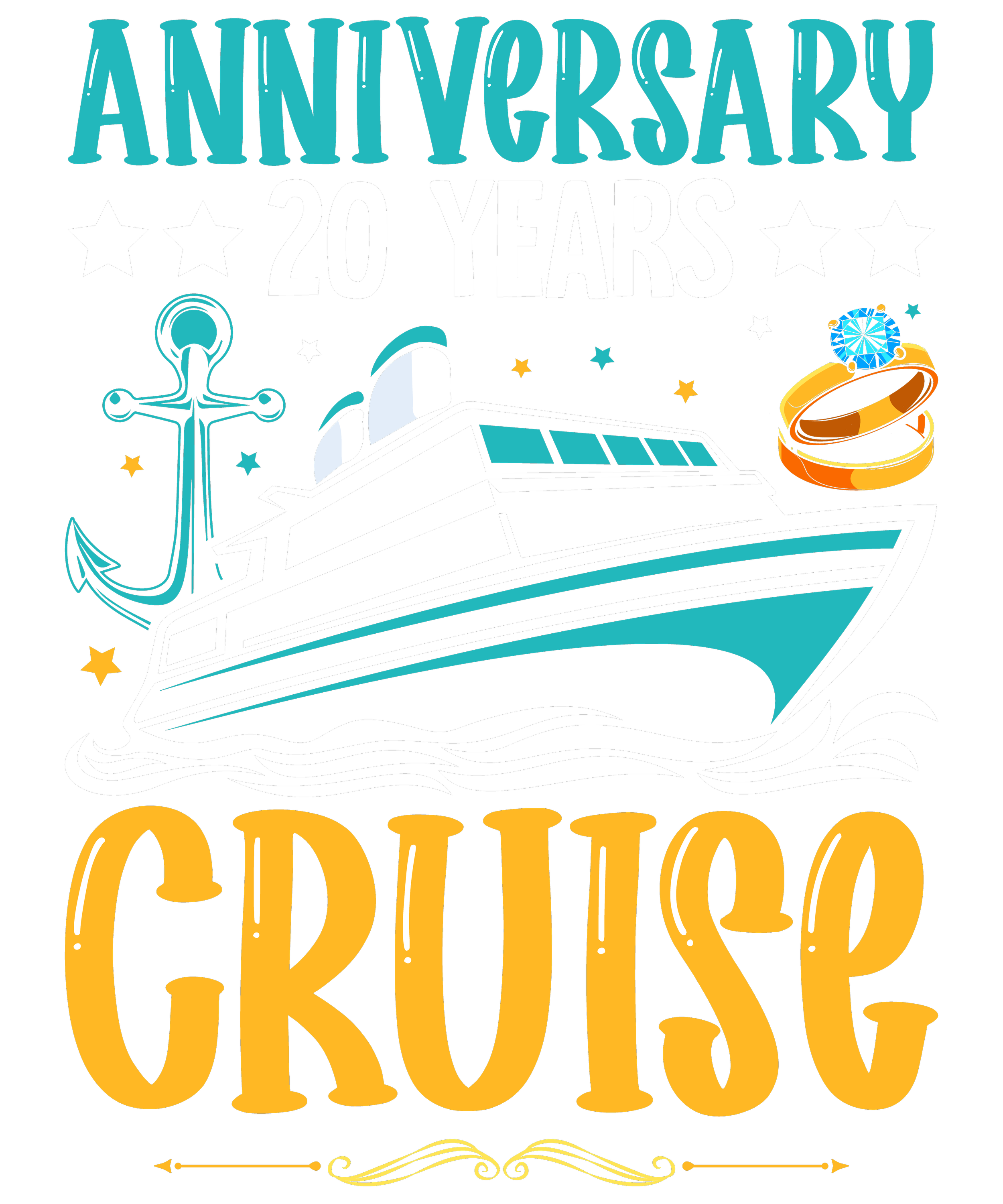 Cruising29-Anniversary Cruise-10"x12"
