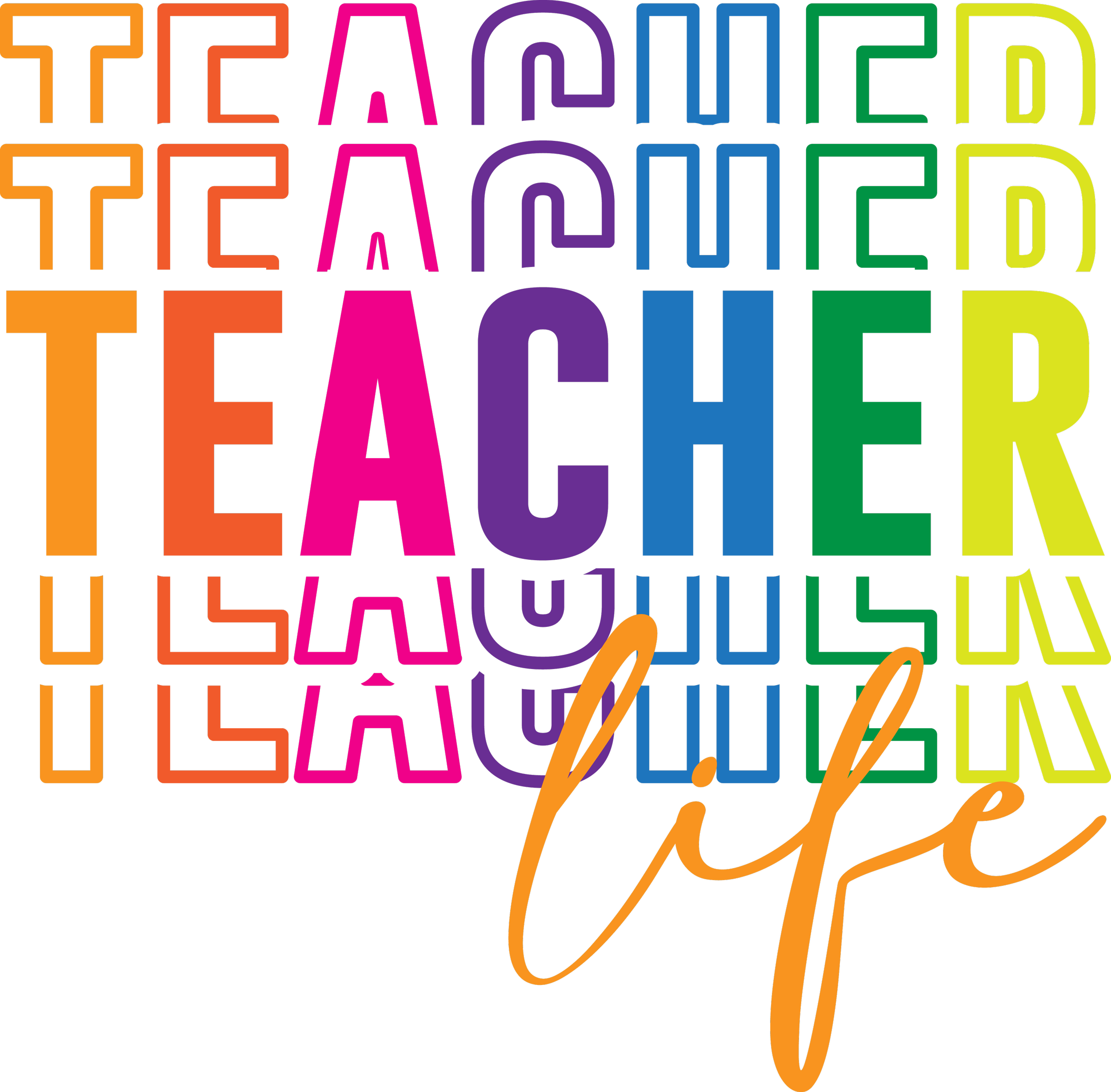 Teacher010 - 10"x10"