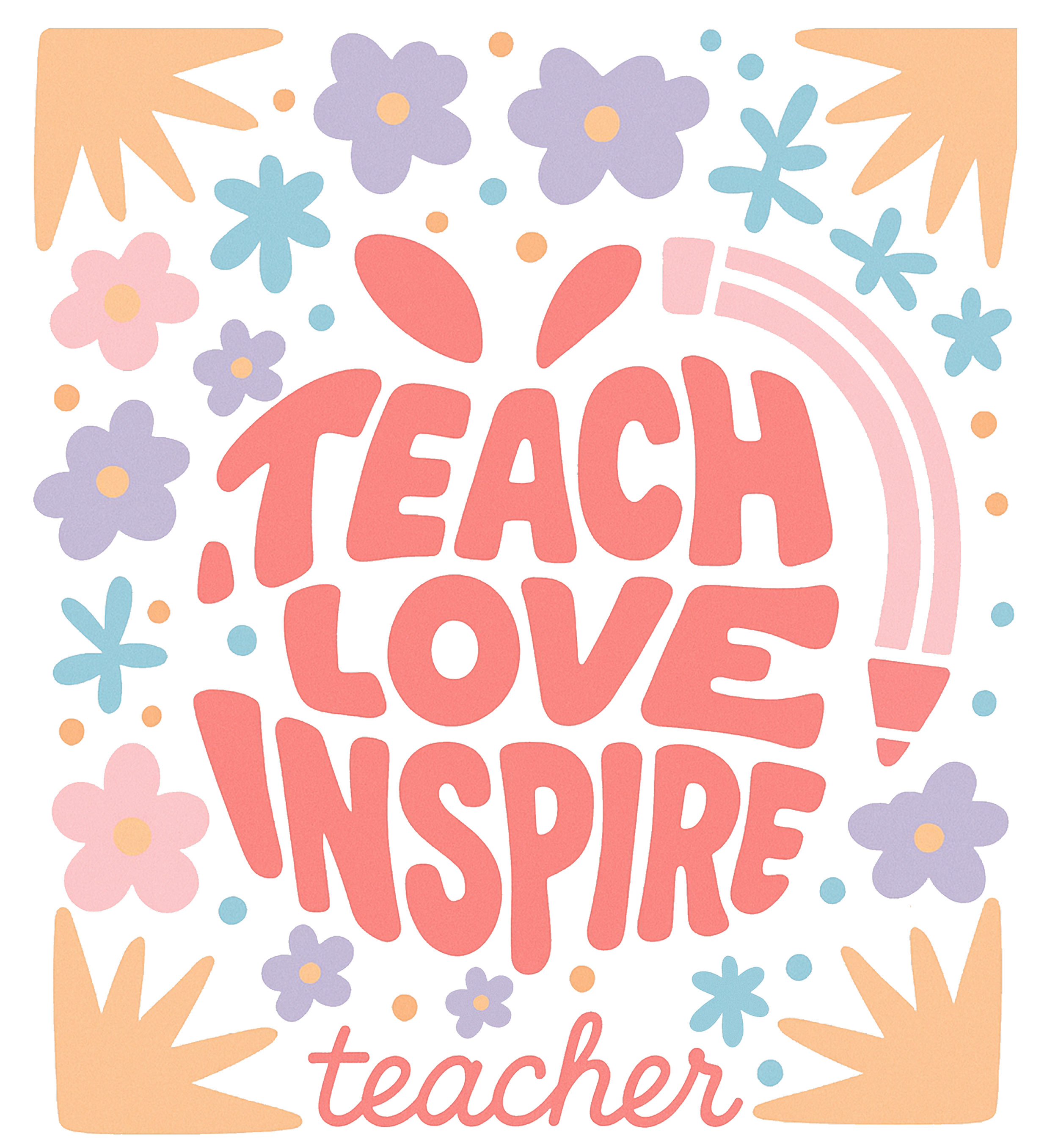 Teacher007 - 9"x10"